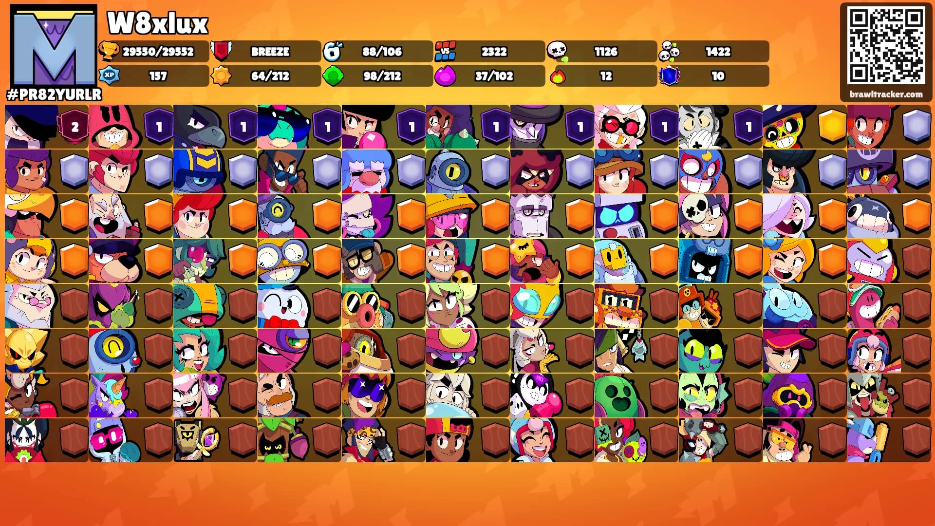 W8xlux's Ranks