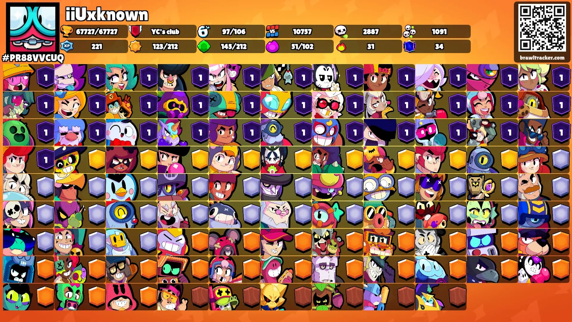 iiUxknown's Ranks