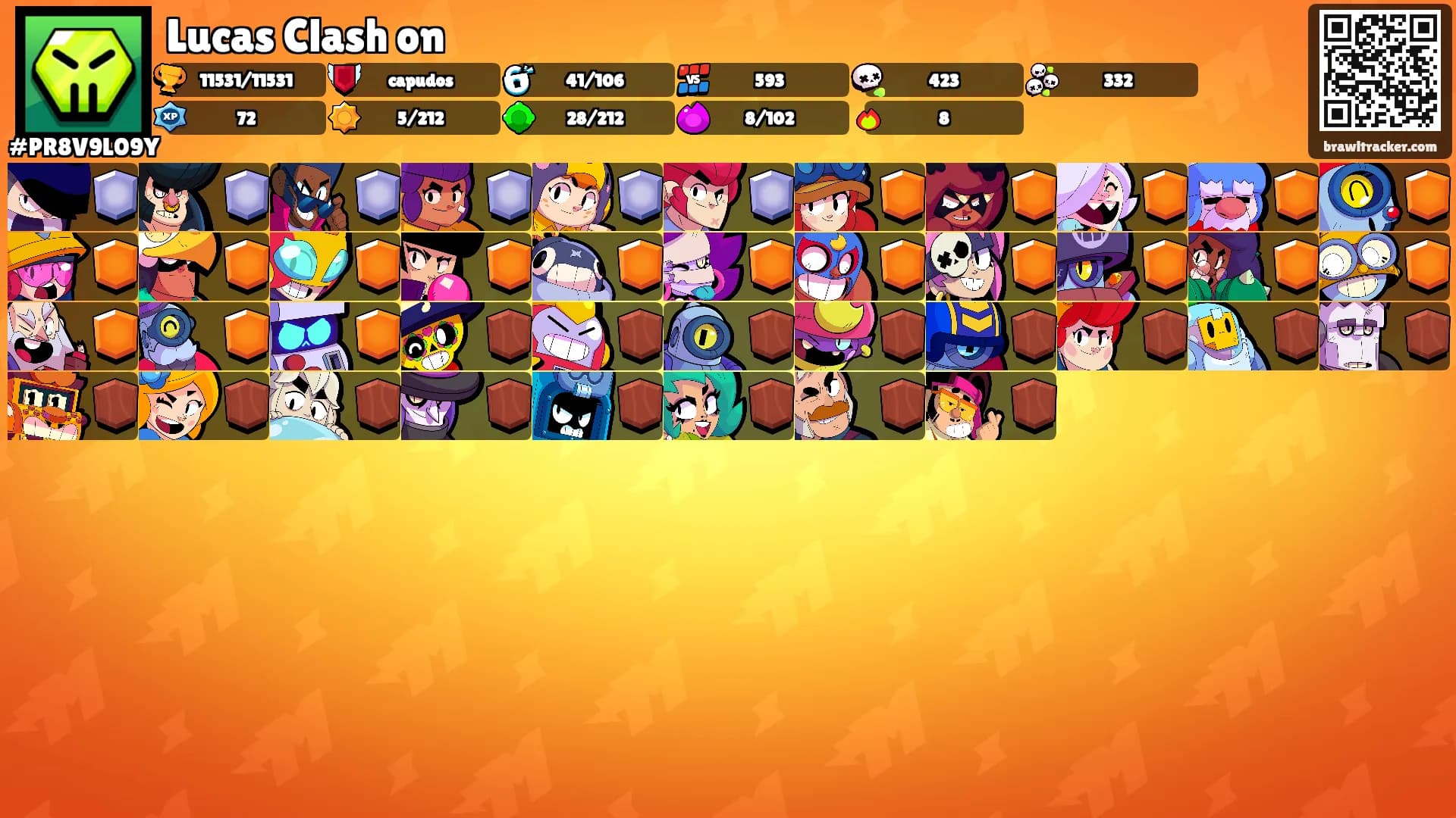 Lucas Clash on's Ranks