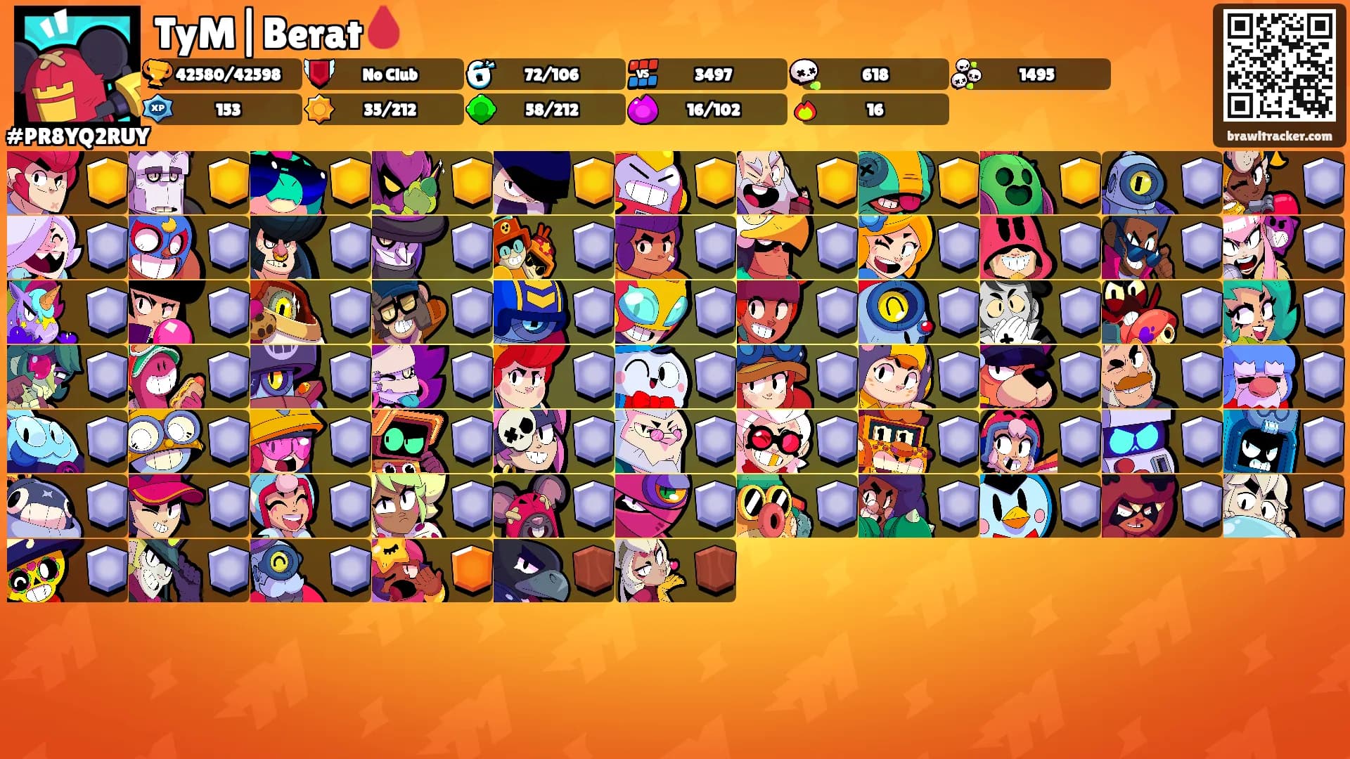 TyM|Berat🩸's Ranks