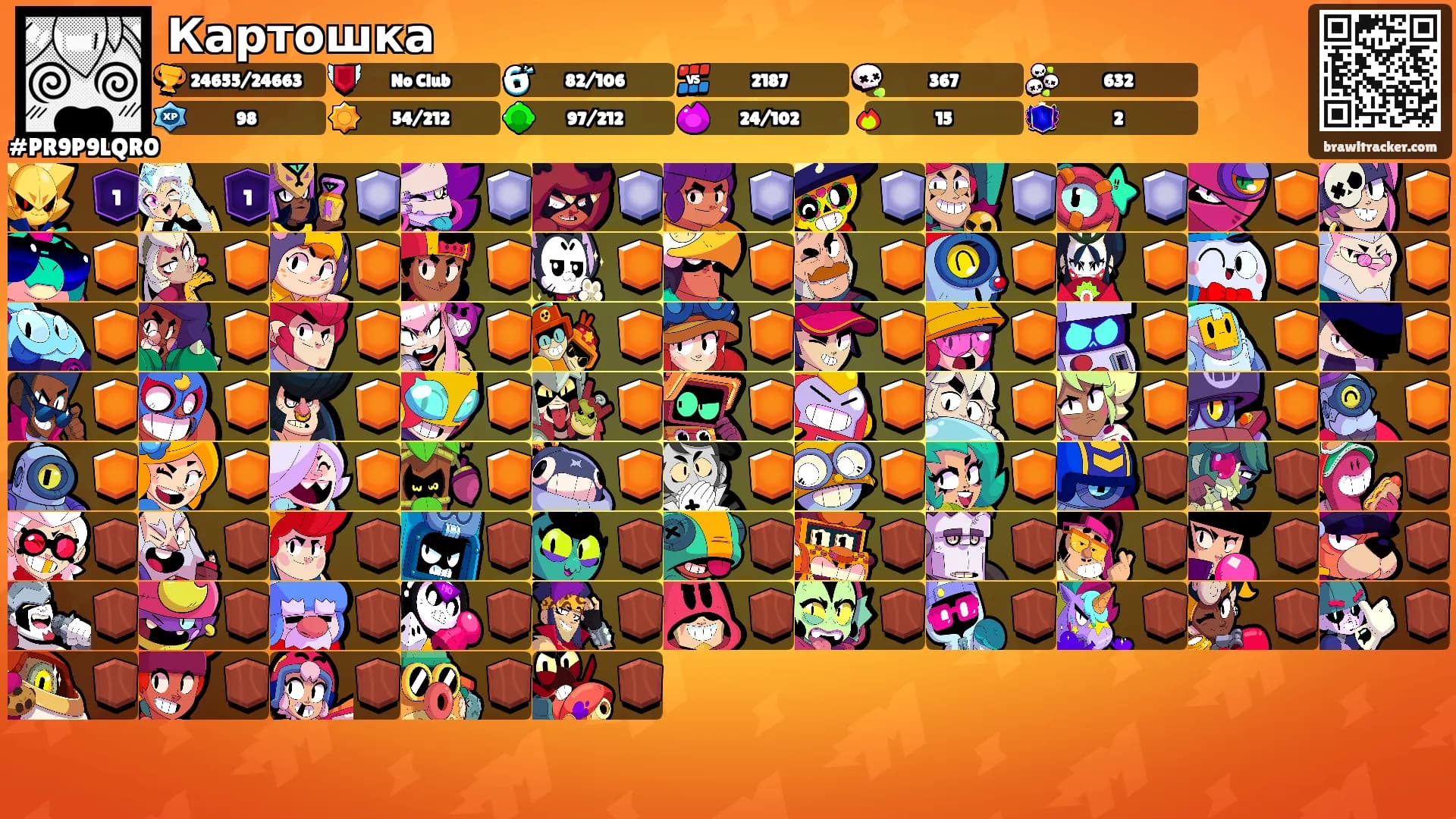 Картошка's Ranks