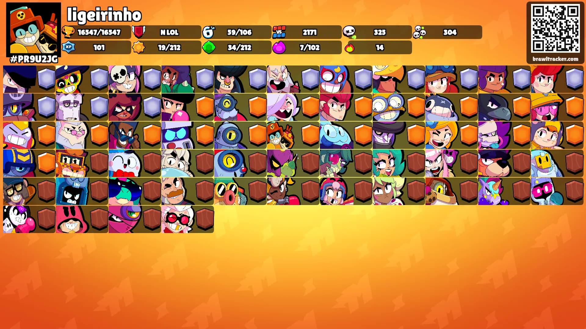 ligeirinho's Ranks