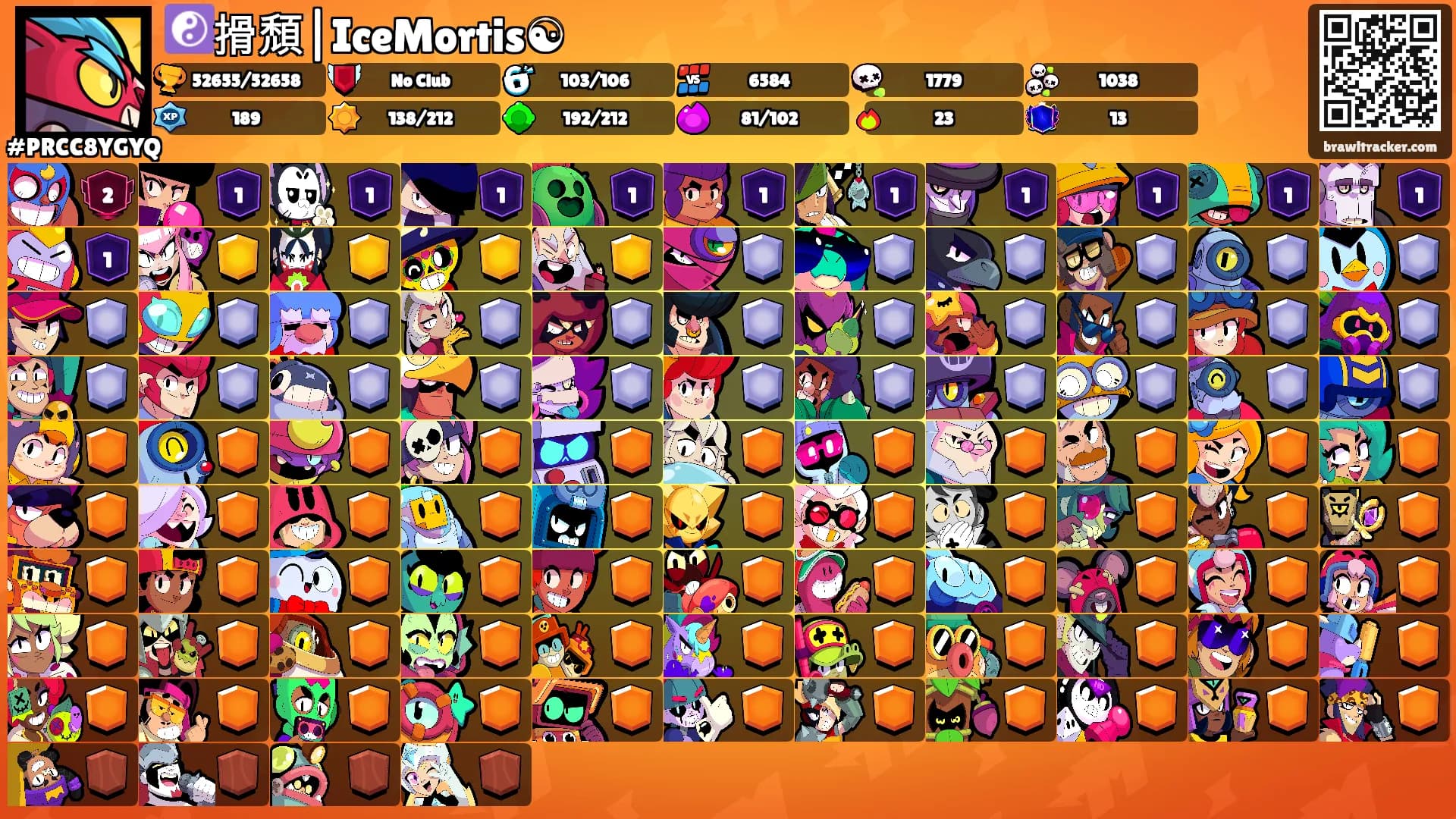 ☯️搰頹|IceMortis☯'s Ranks