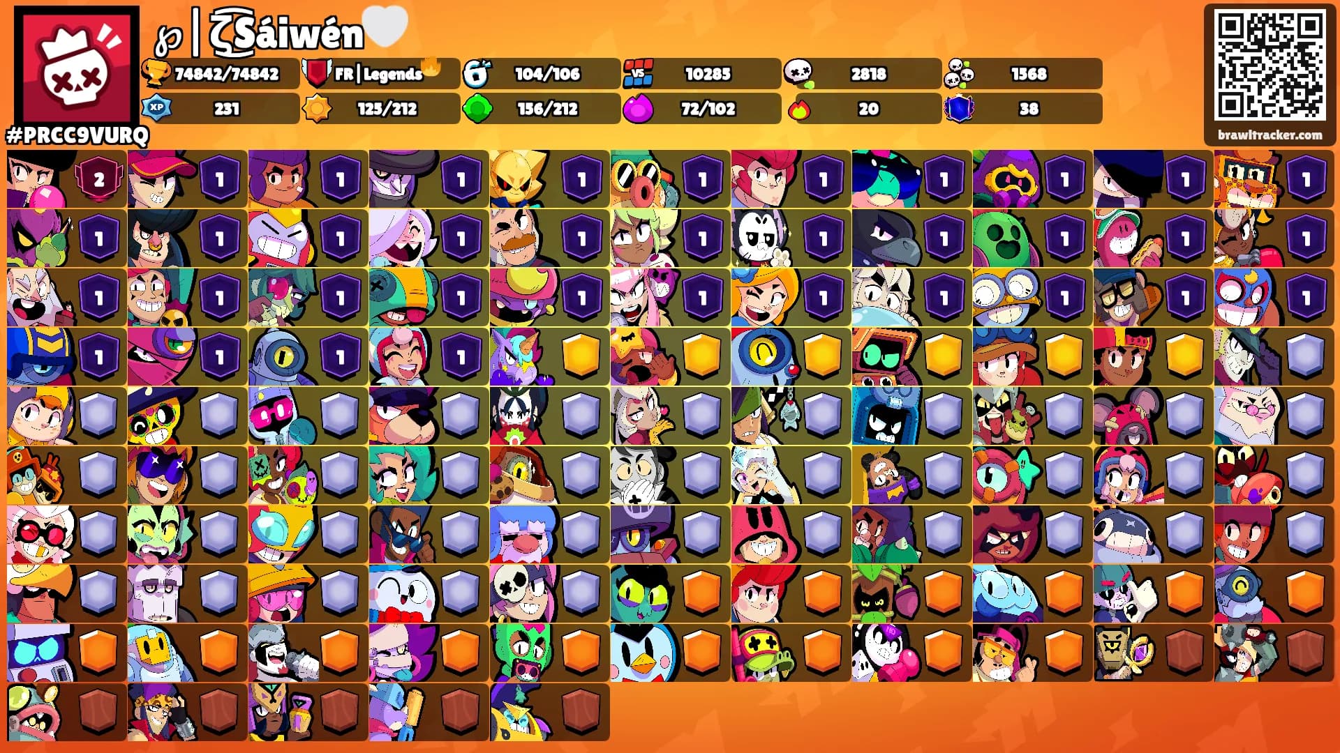 ℘|ζ͜͡Sáiwén🤍's Ranks