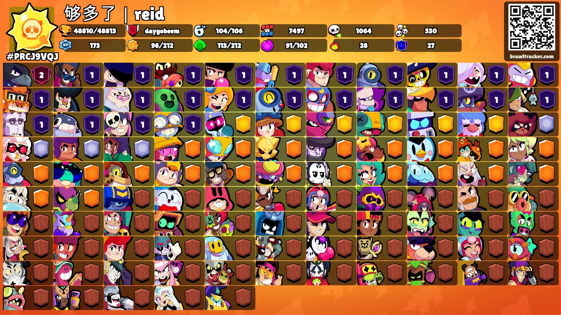 够多了｜reid's Ranks