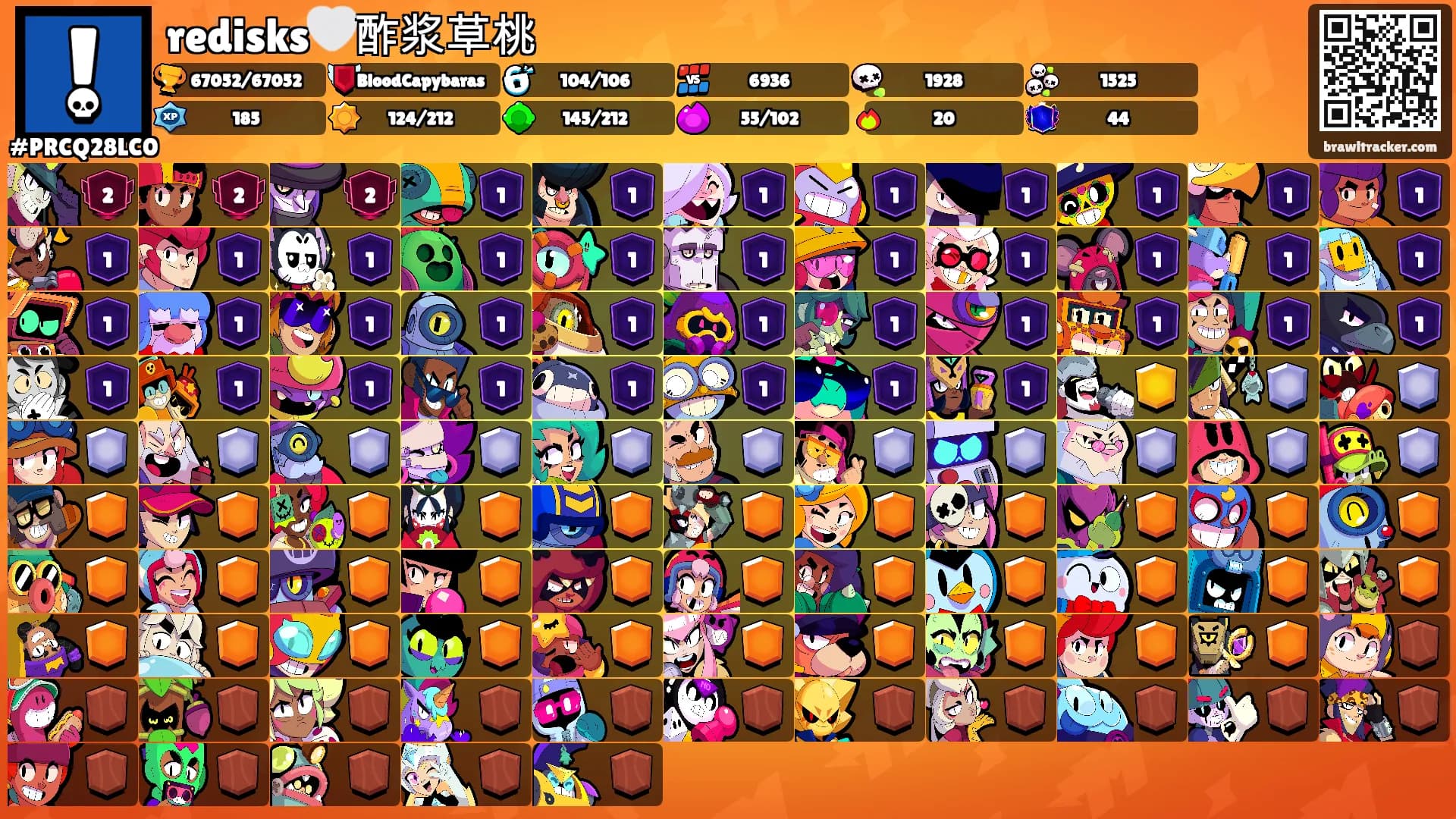 redisks🤍酢浆草桃's Ranks