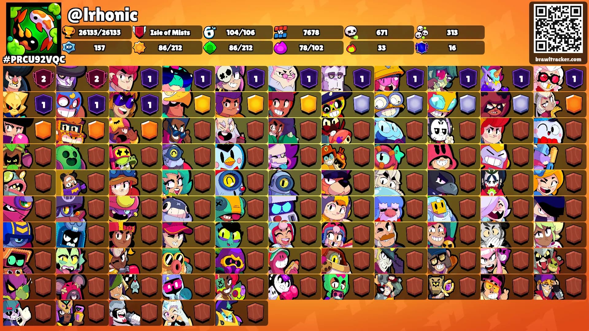 @lrhonic's Ranks
