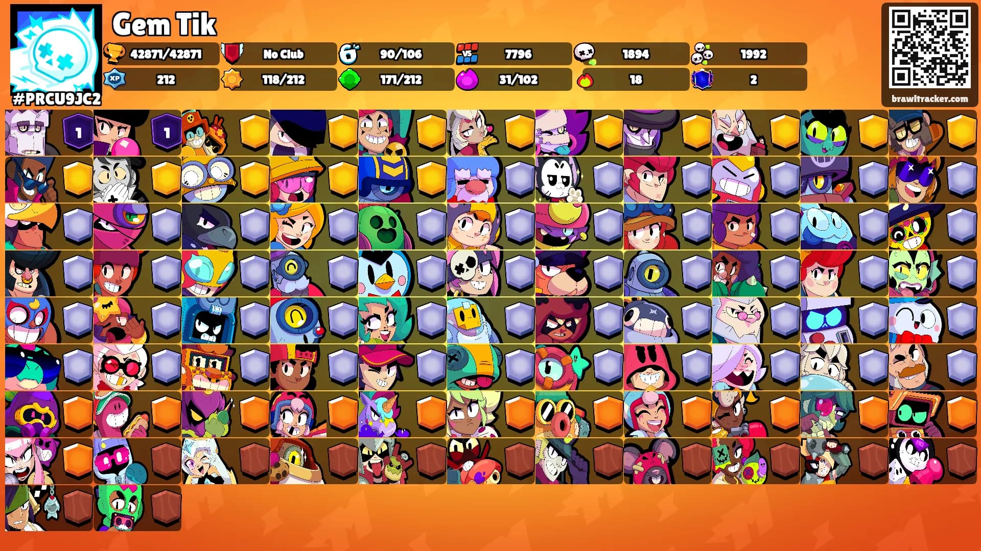 Gem Tik's Ranks