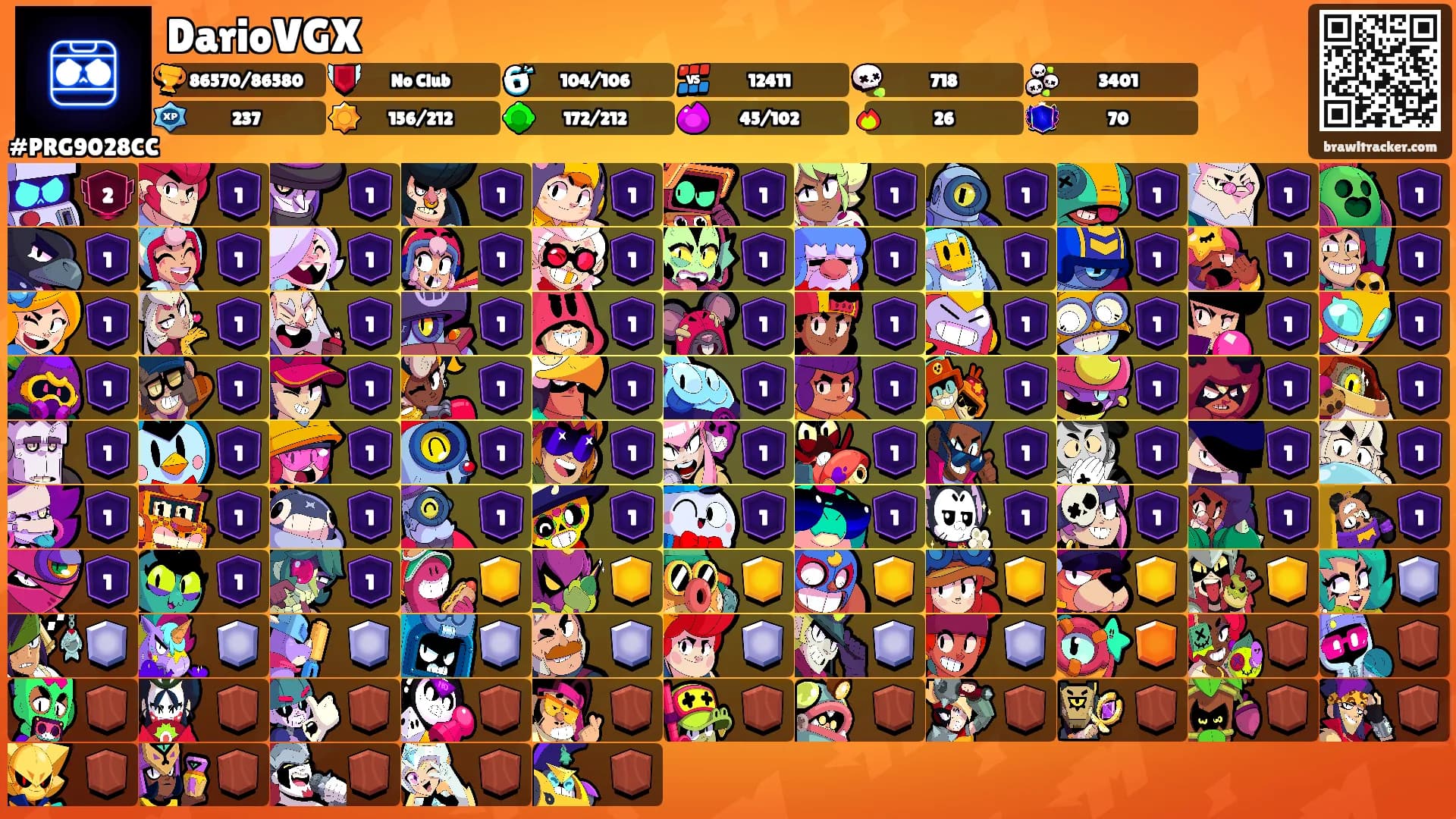 DarioVGX's Ranks