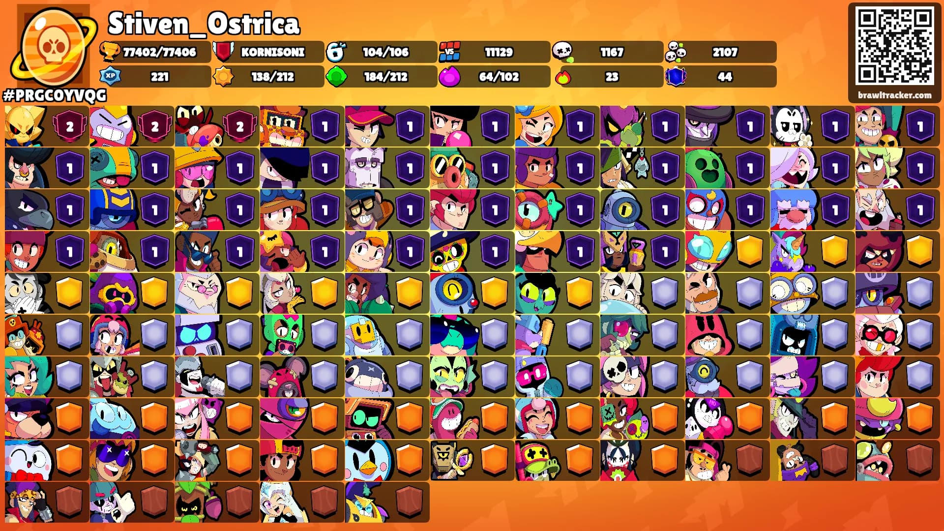 Stiven_Ostrica's Ranks