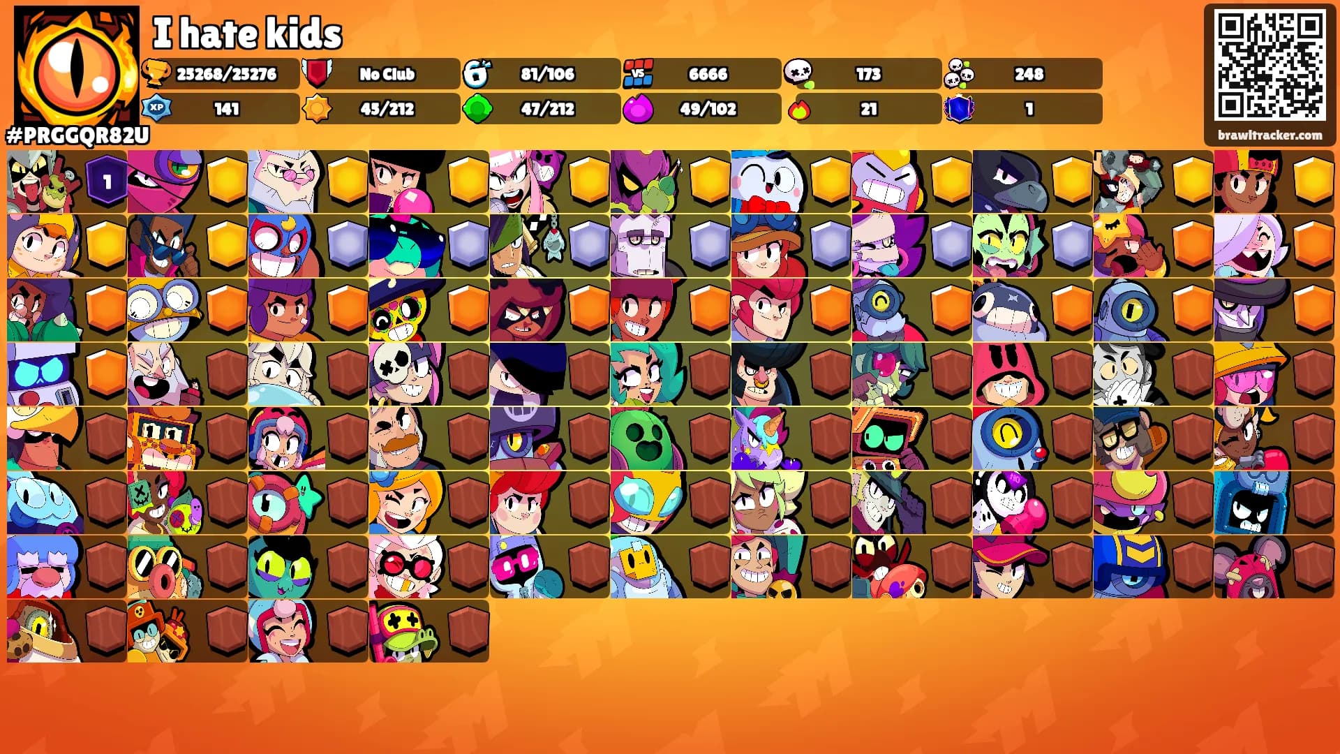 I hate kids's Ranks