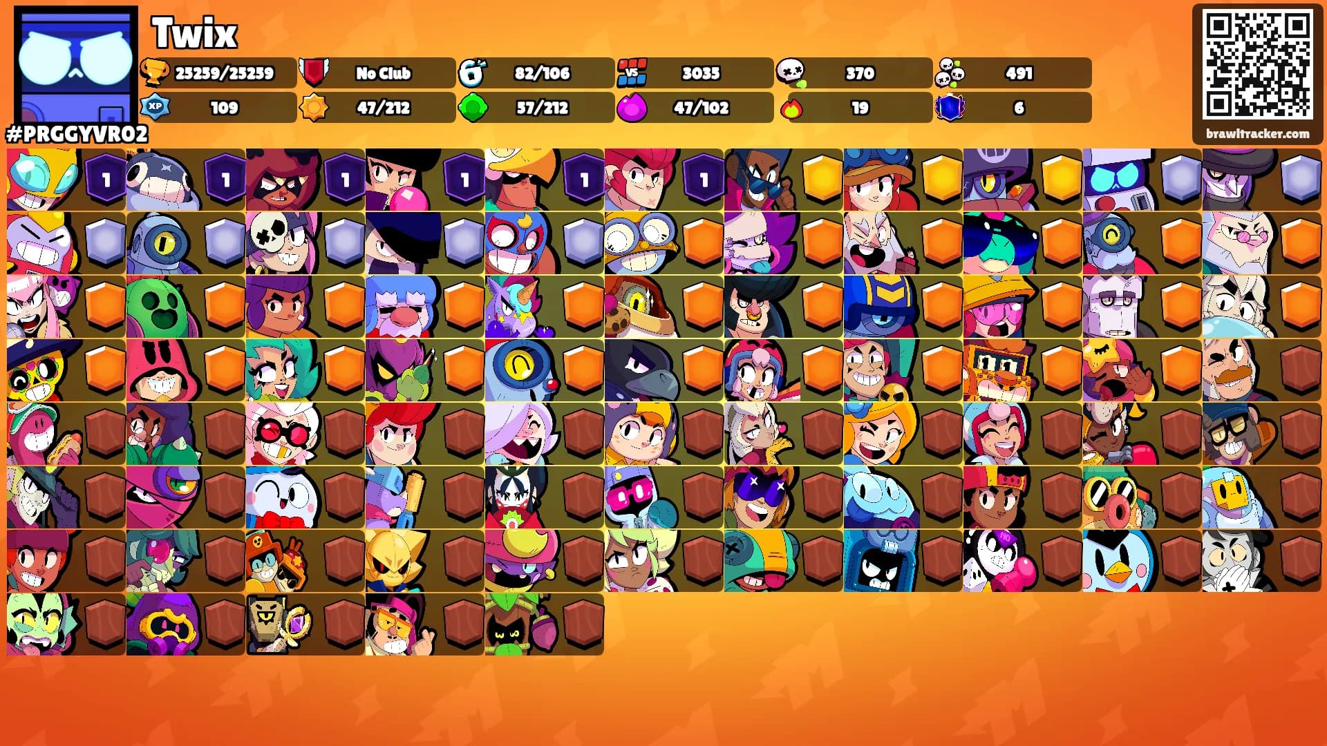 Twix's Ranks