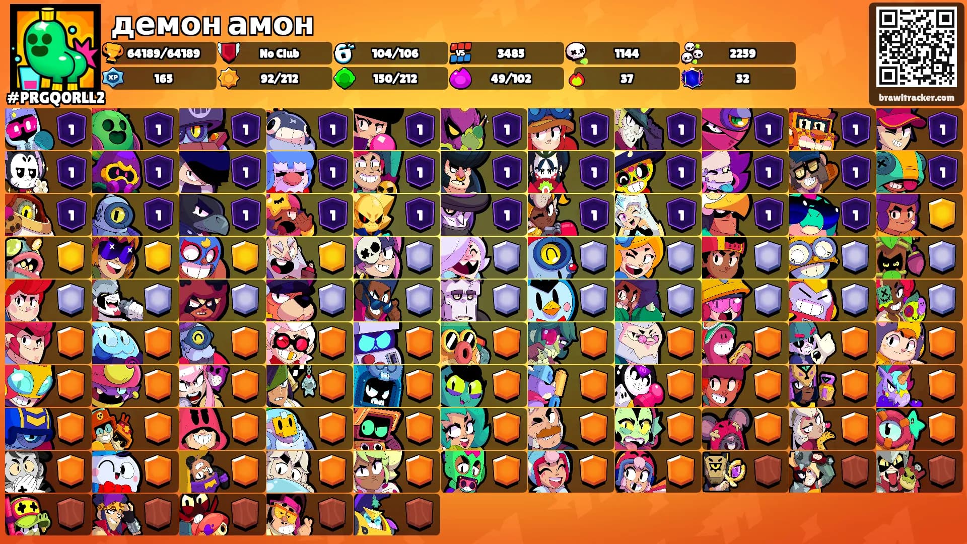 демон амон's Ranks