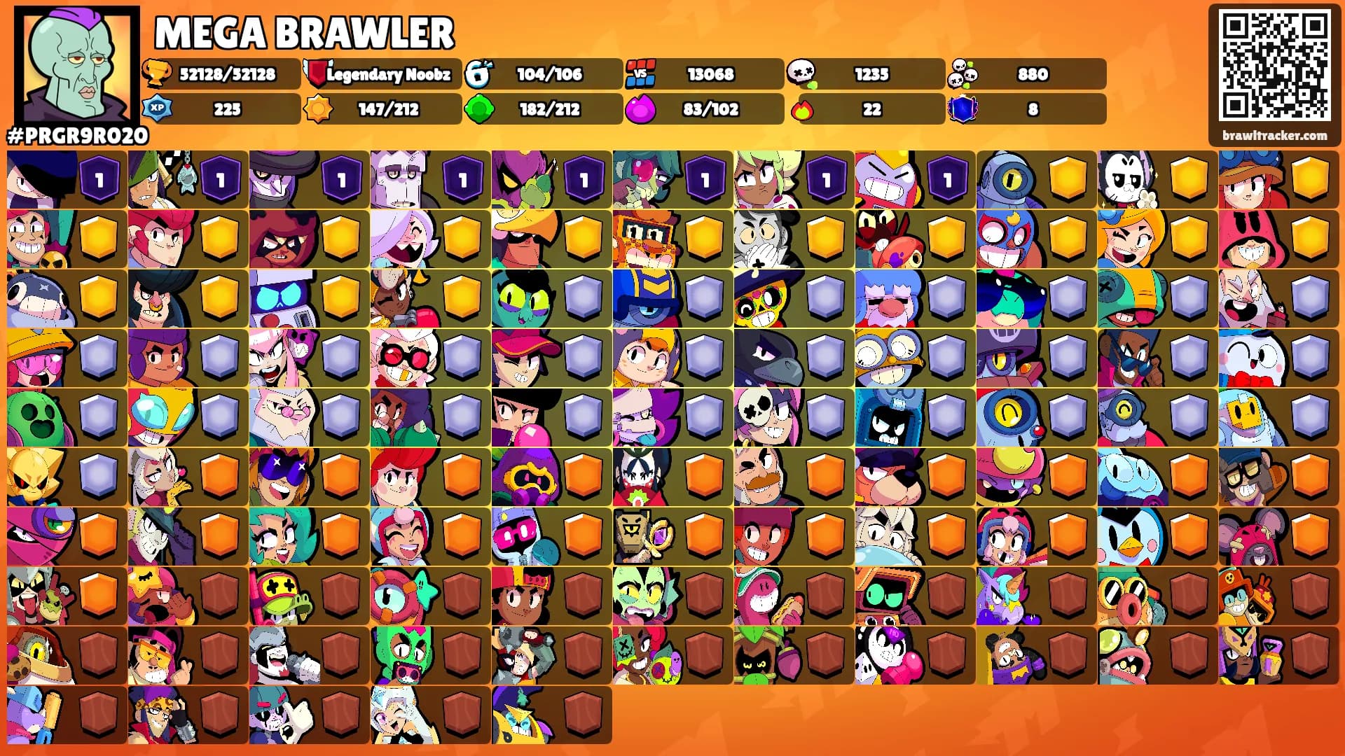 MEGA BRAWLER's Ranks