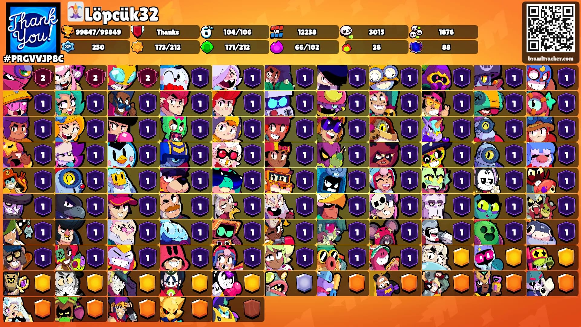 🃏Löpcük32⚡️'s Ranks
