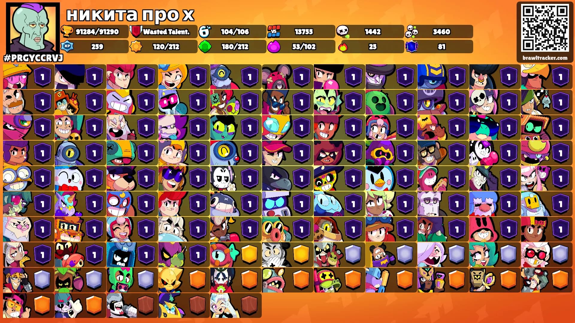 никита про х's Ranks