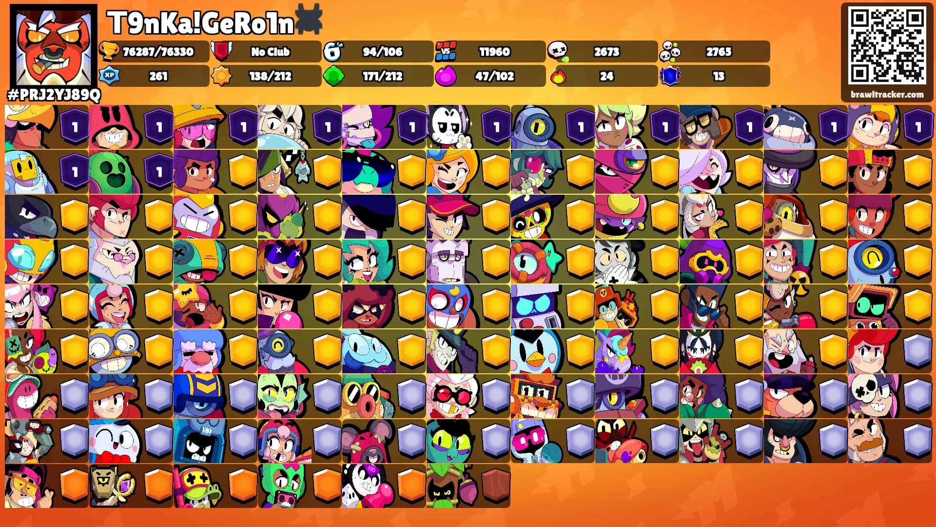 Т9nKa!GeRo1n🕷️'s Ranks