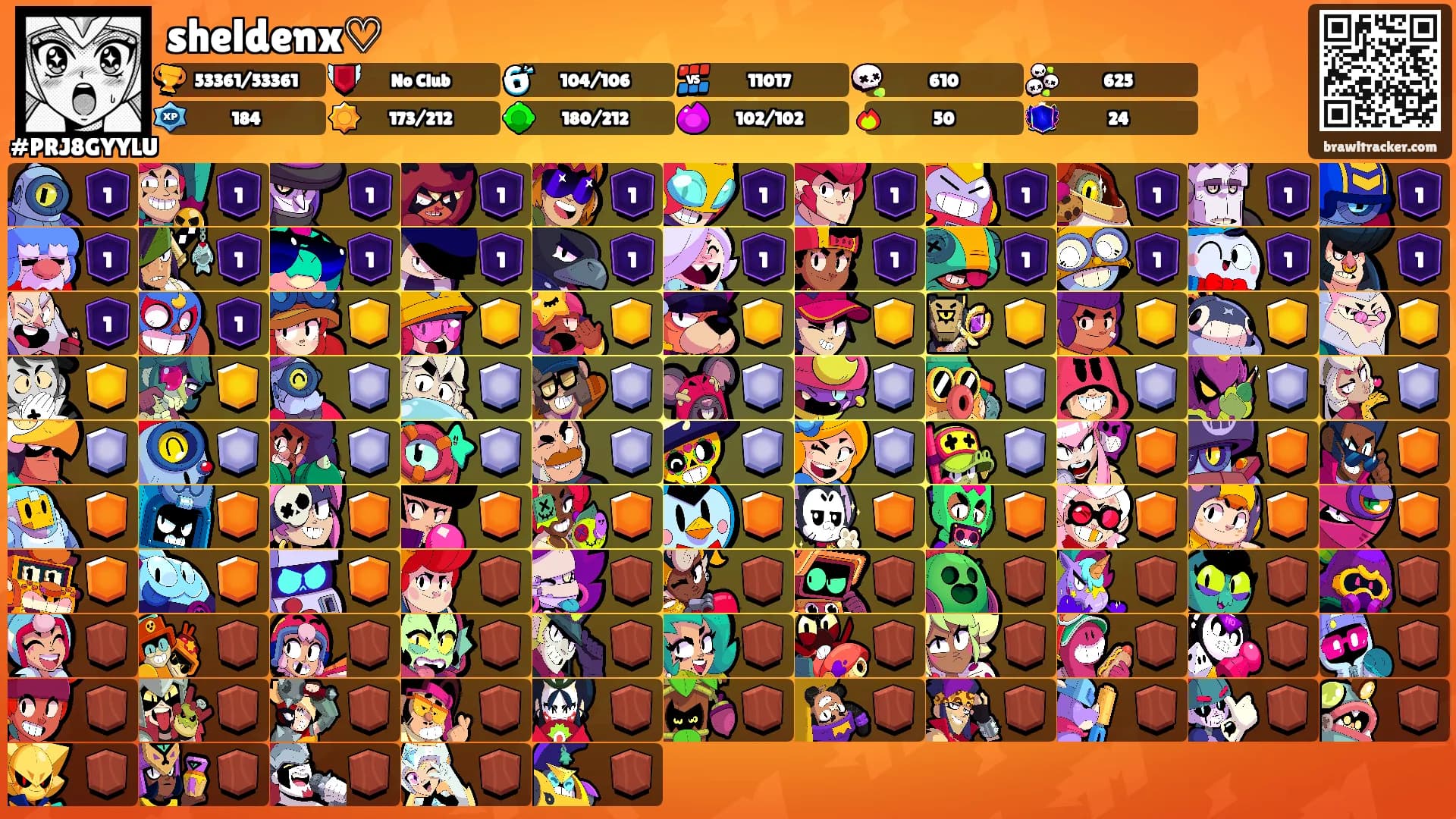 sheldenx♡'s Ranks