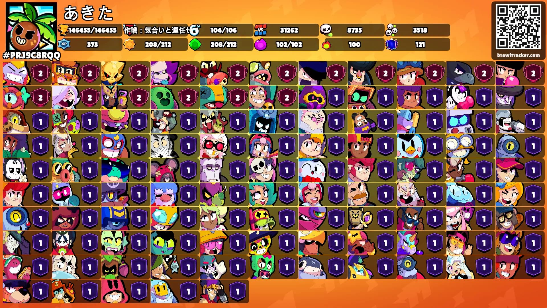 あきた's Ranks