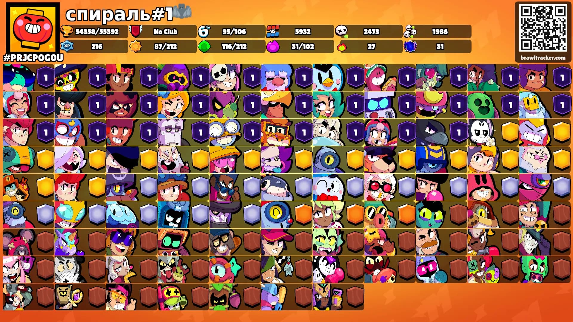 спираль#1🦇's Ranks