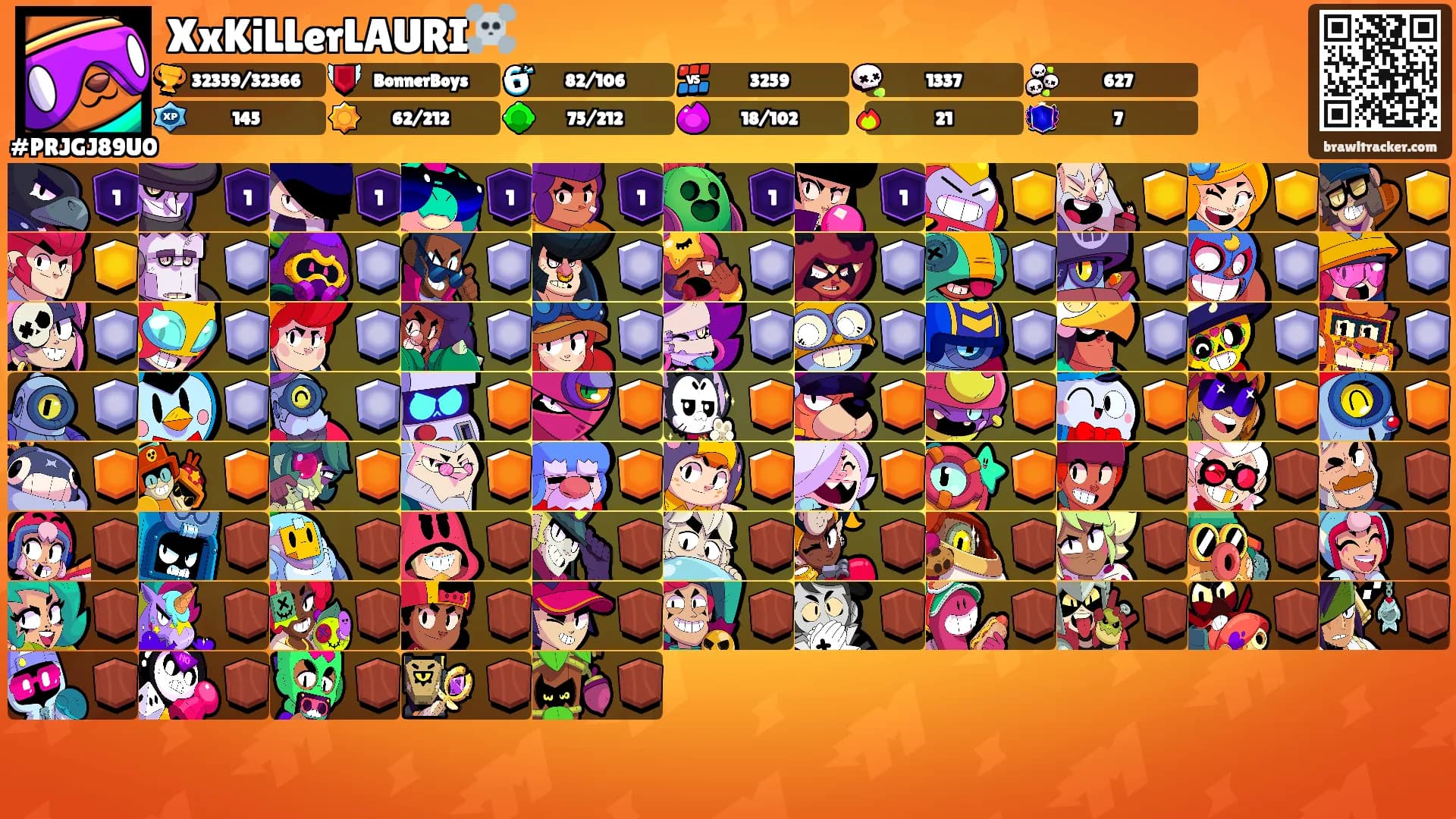 XxKiLLerLAURI☠️'s Ranks