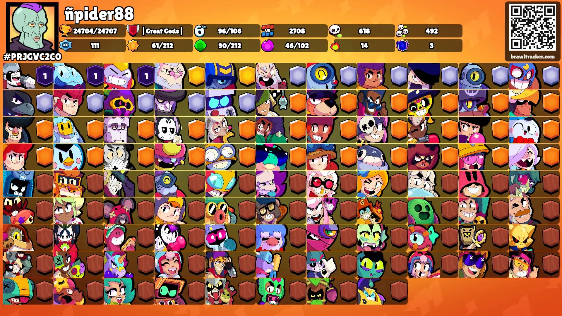 ñpider88's Ranks