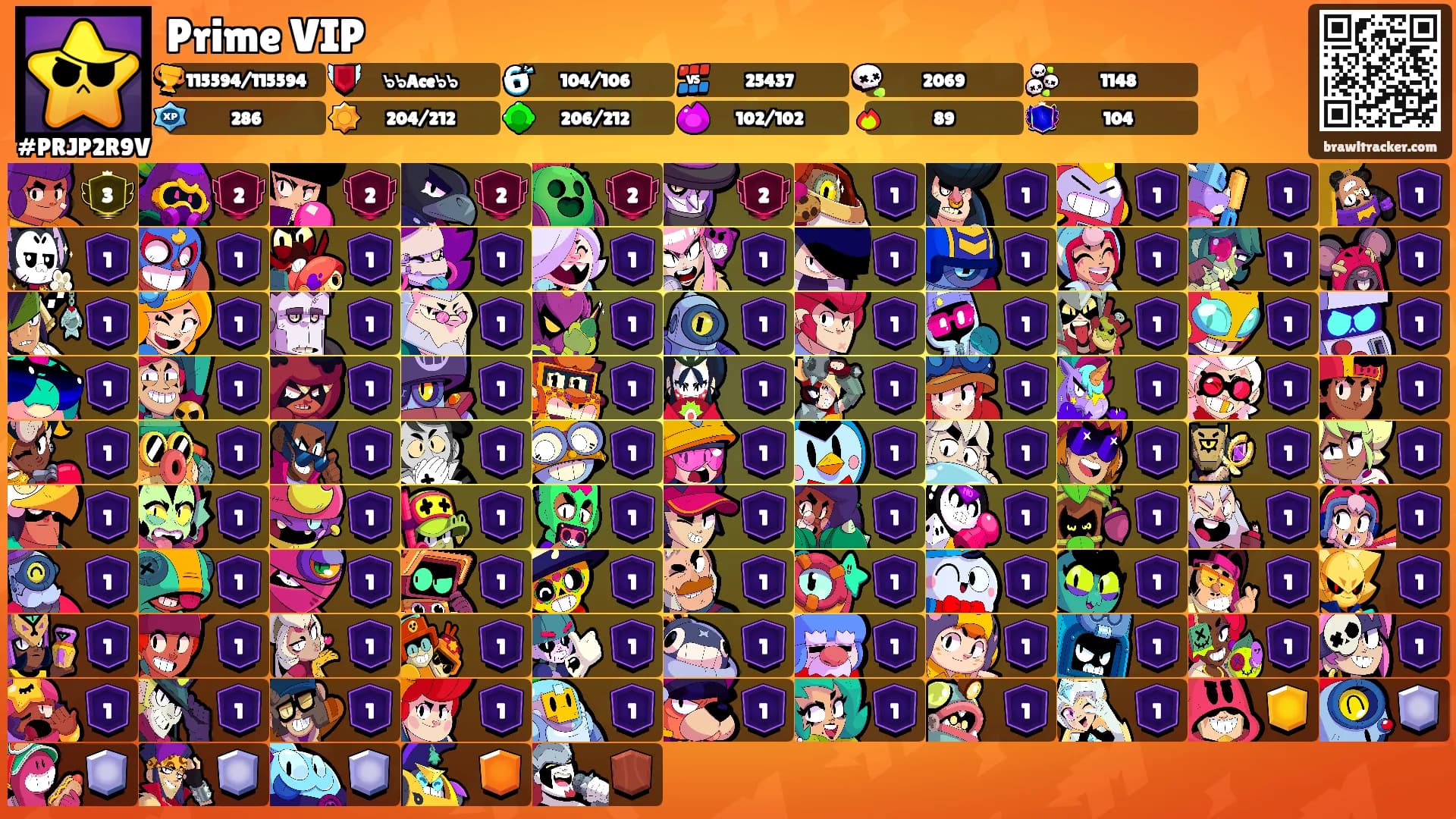 Prime VIP's Ranks