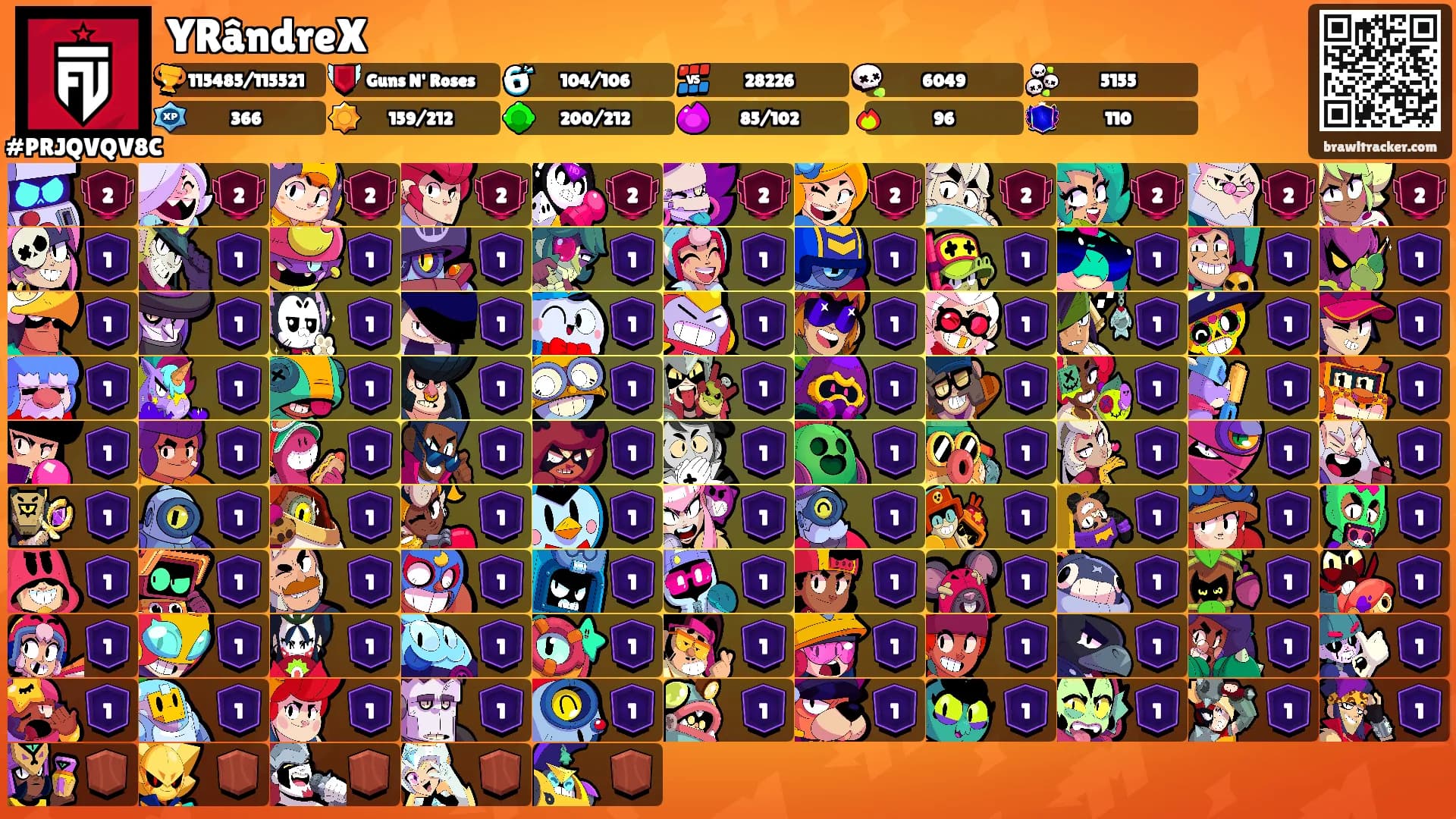 YRândreX's Ranks
