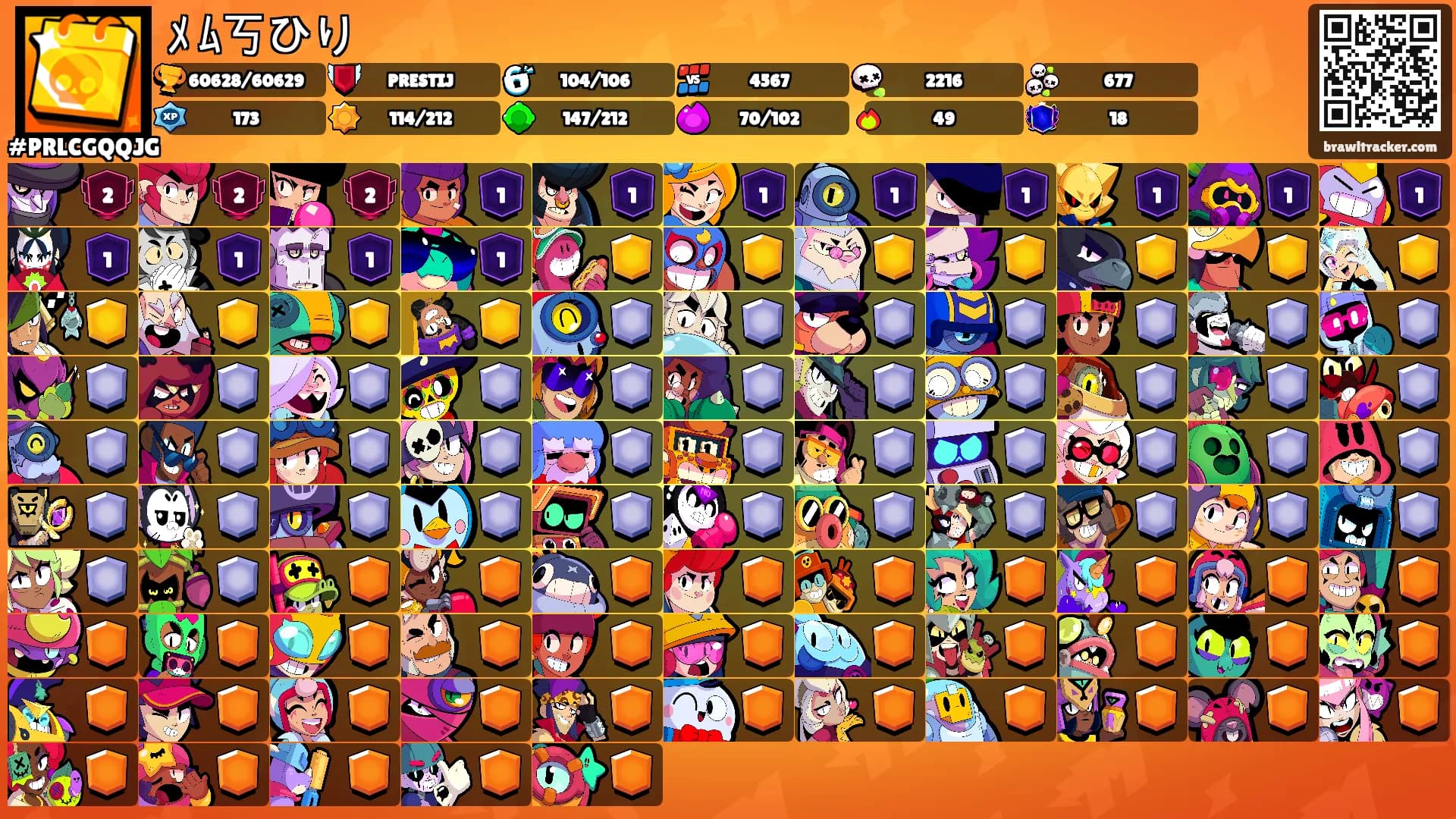 ﾒ ﾑ丂ひり's Ranks