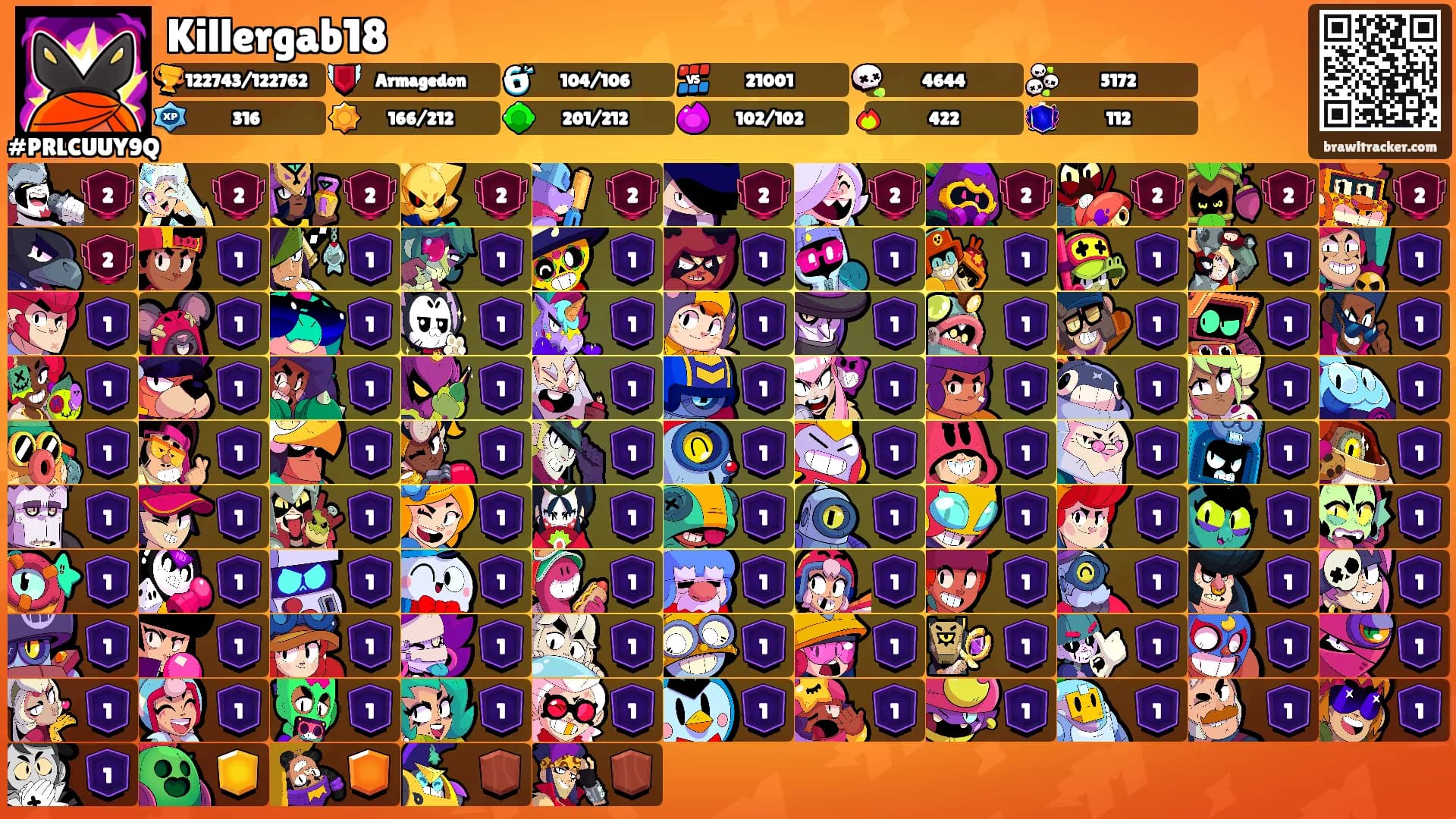 Killergab18's Ranks