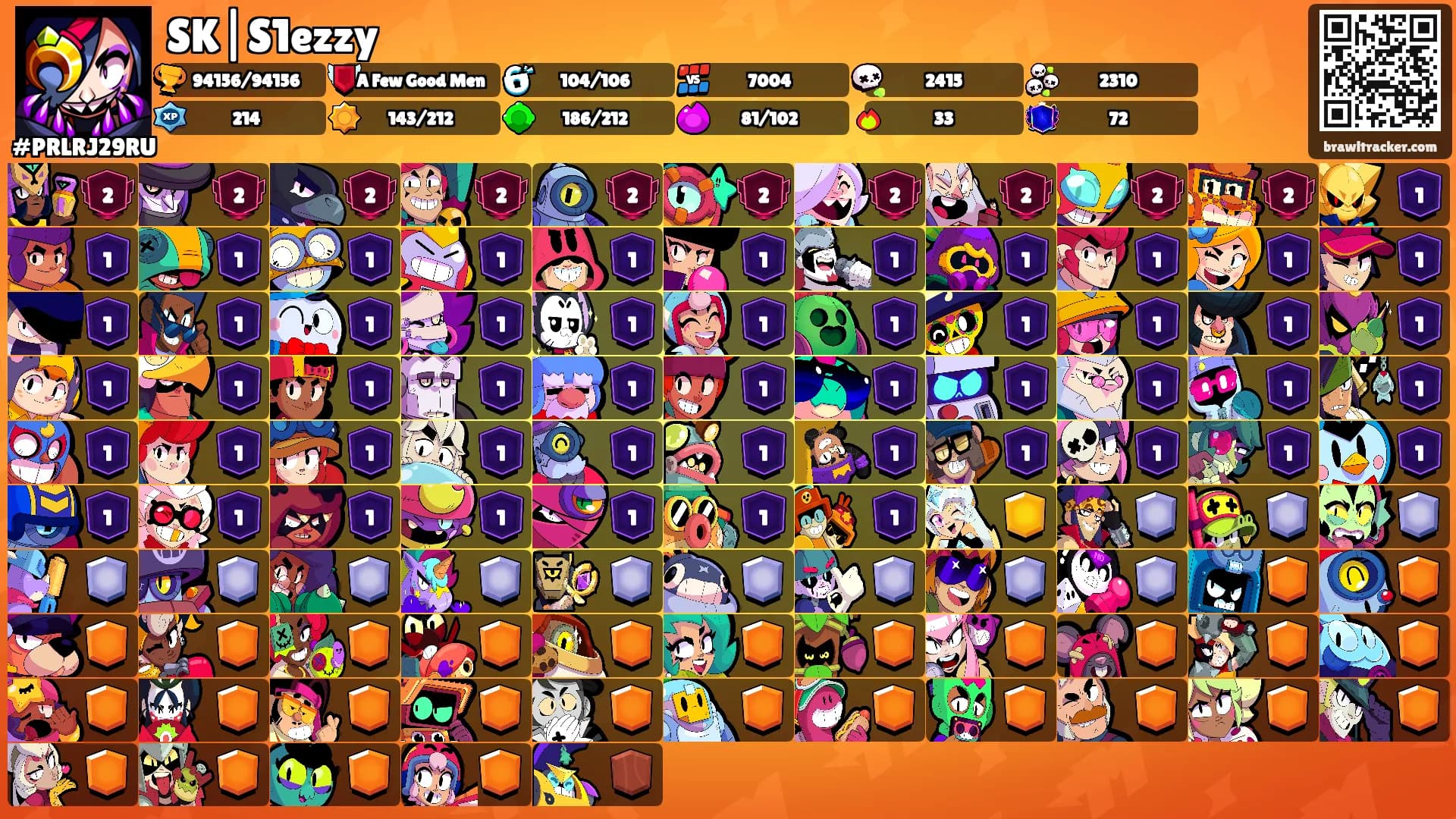 SK|S1ezzy's Ranks