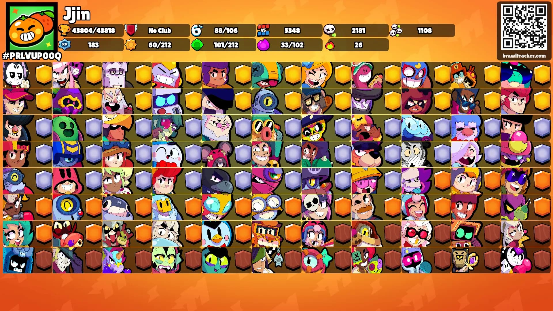 Jjin's Ranks