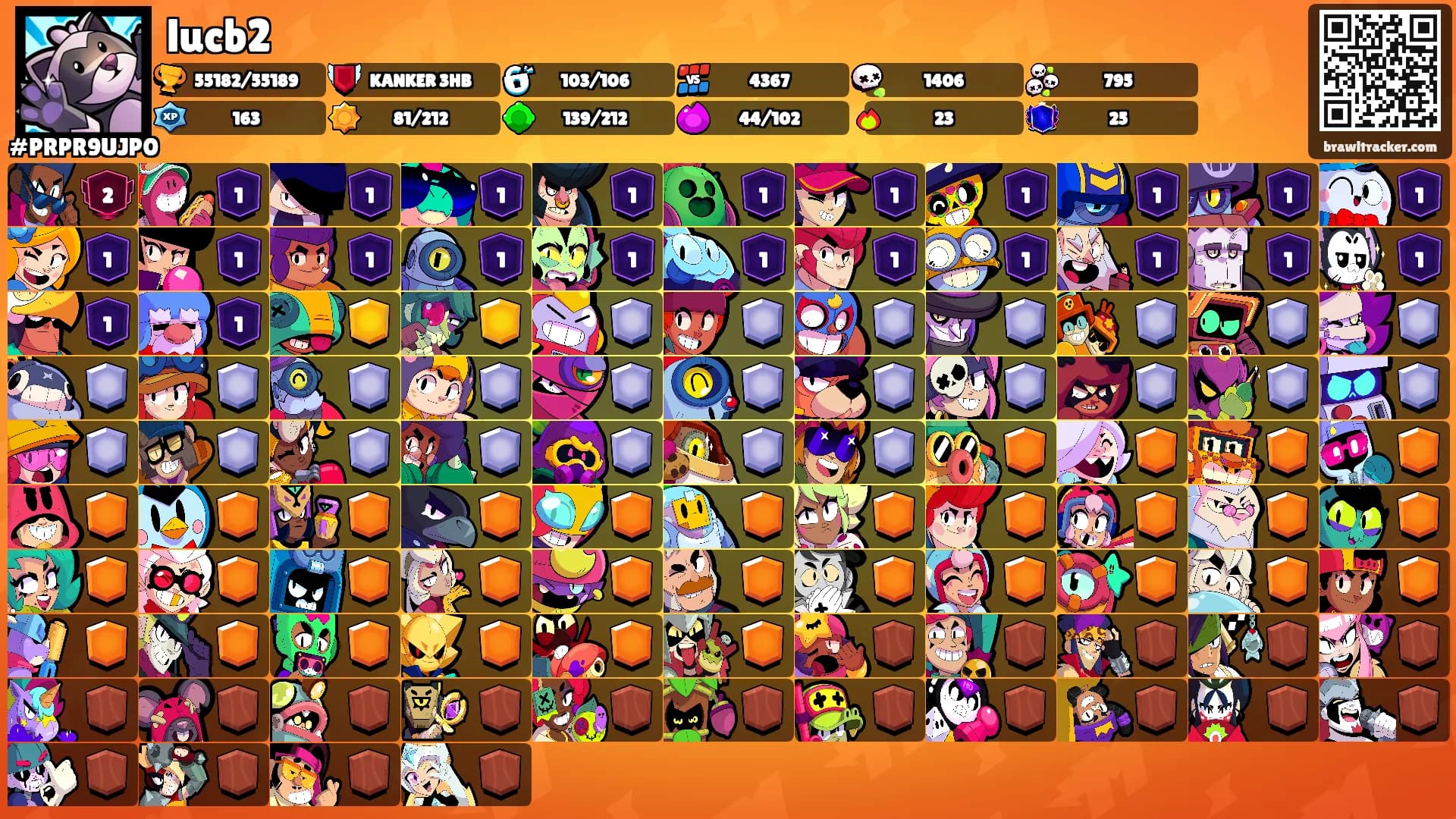 lucb2's Ranks