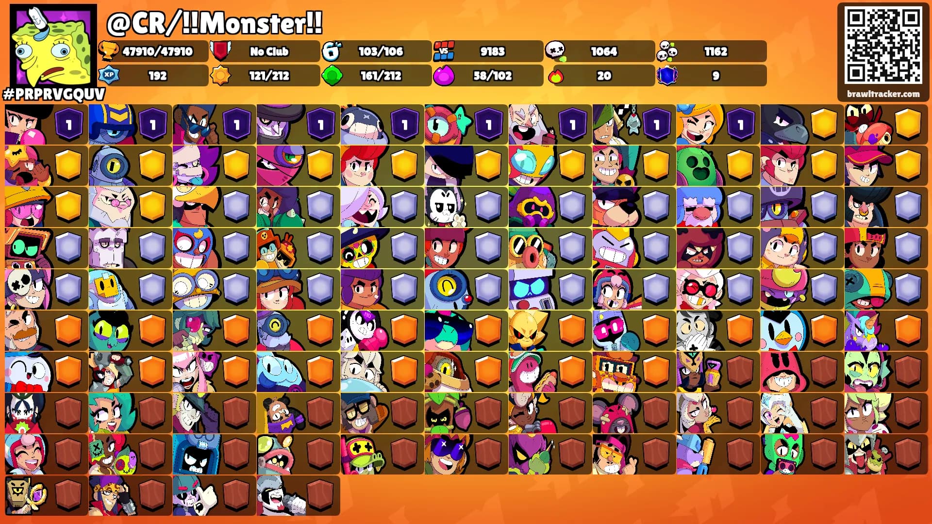 @CR/!!Monster!!'s Ranks