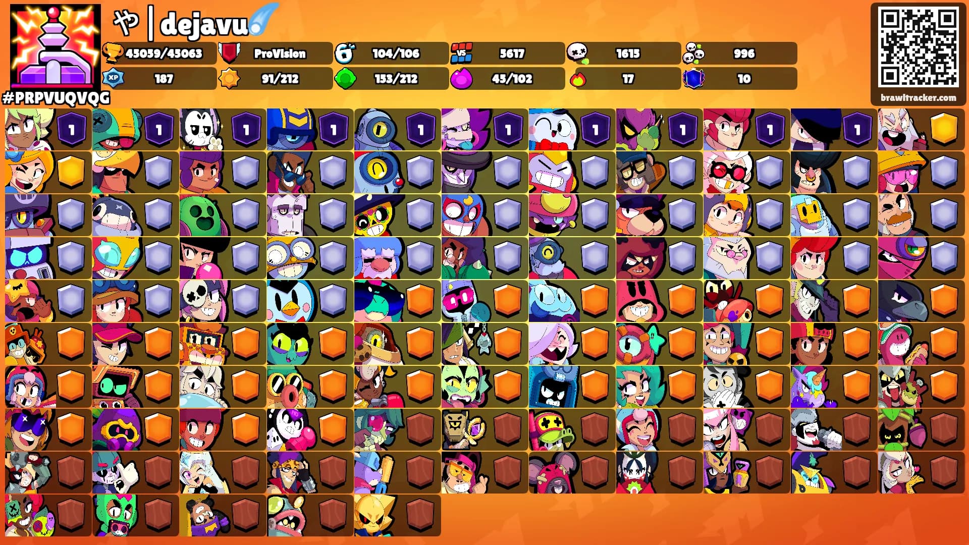 や|dejavu☄️'s Ranks