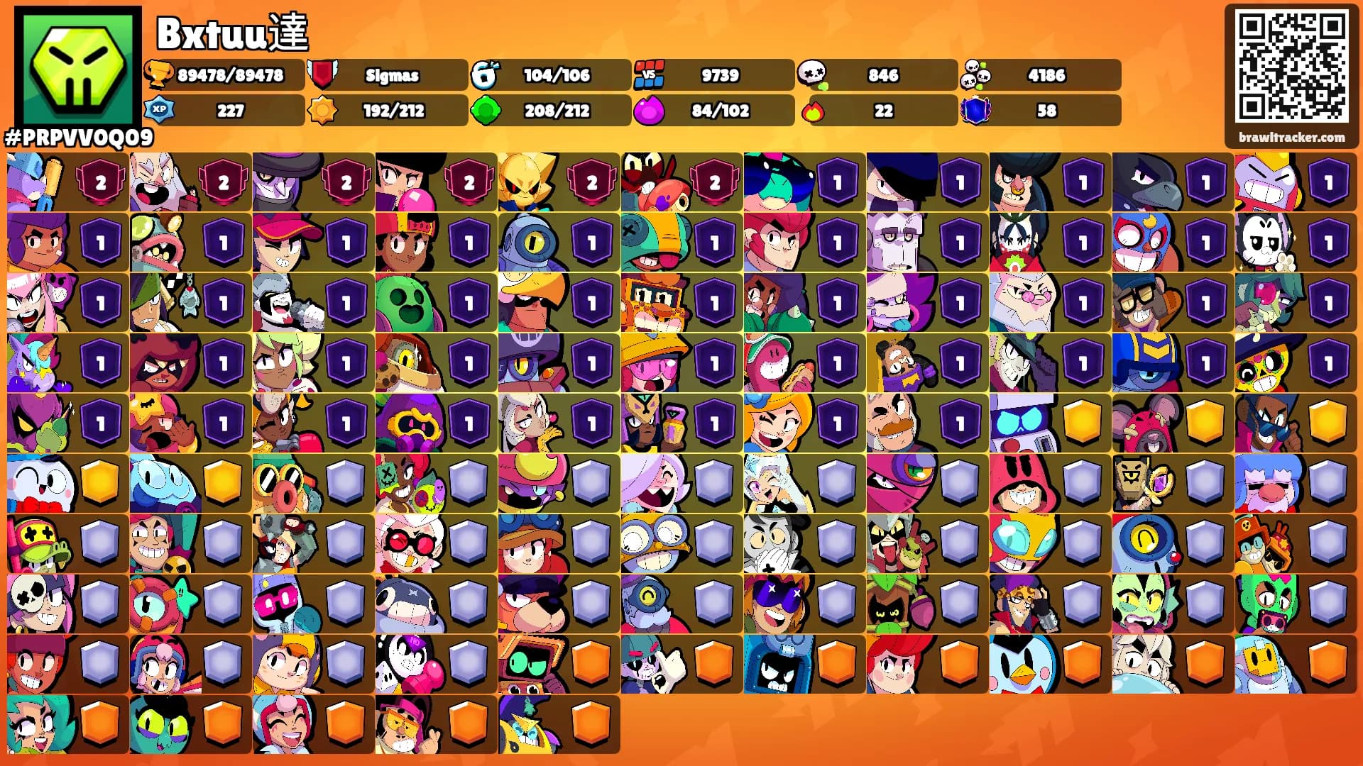Bxtuu達's Ranks