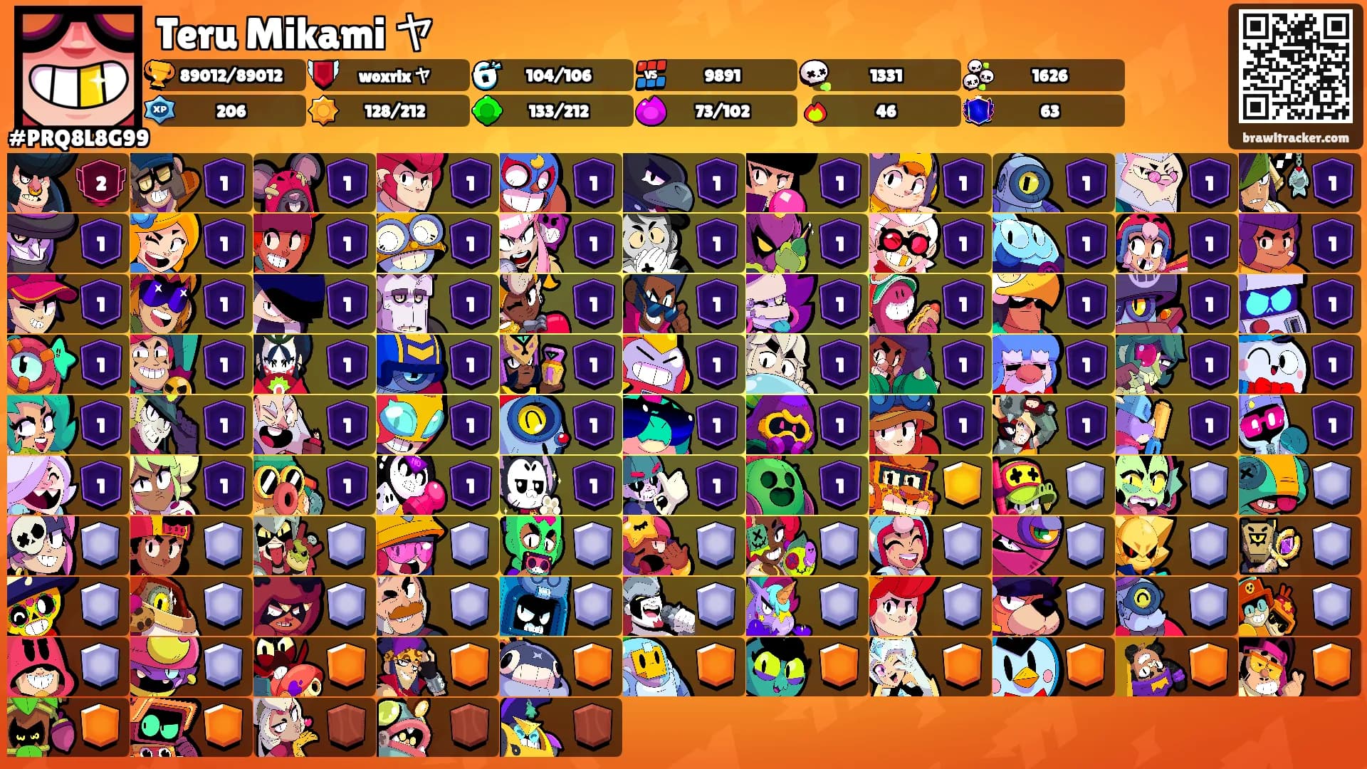 Teru Mikami ヤ's Ranks