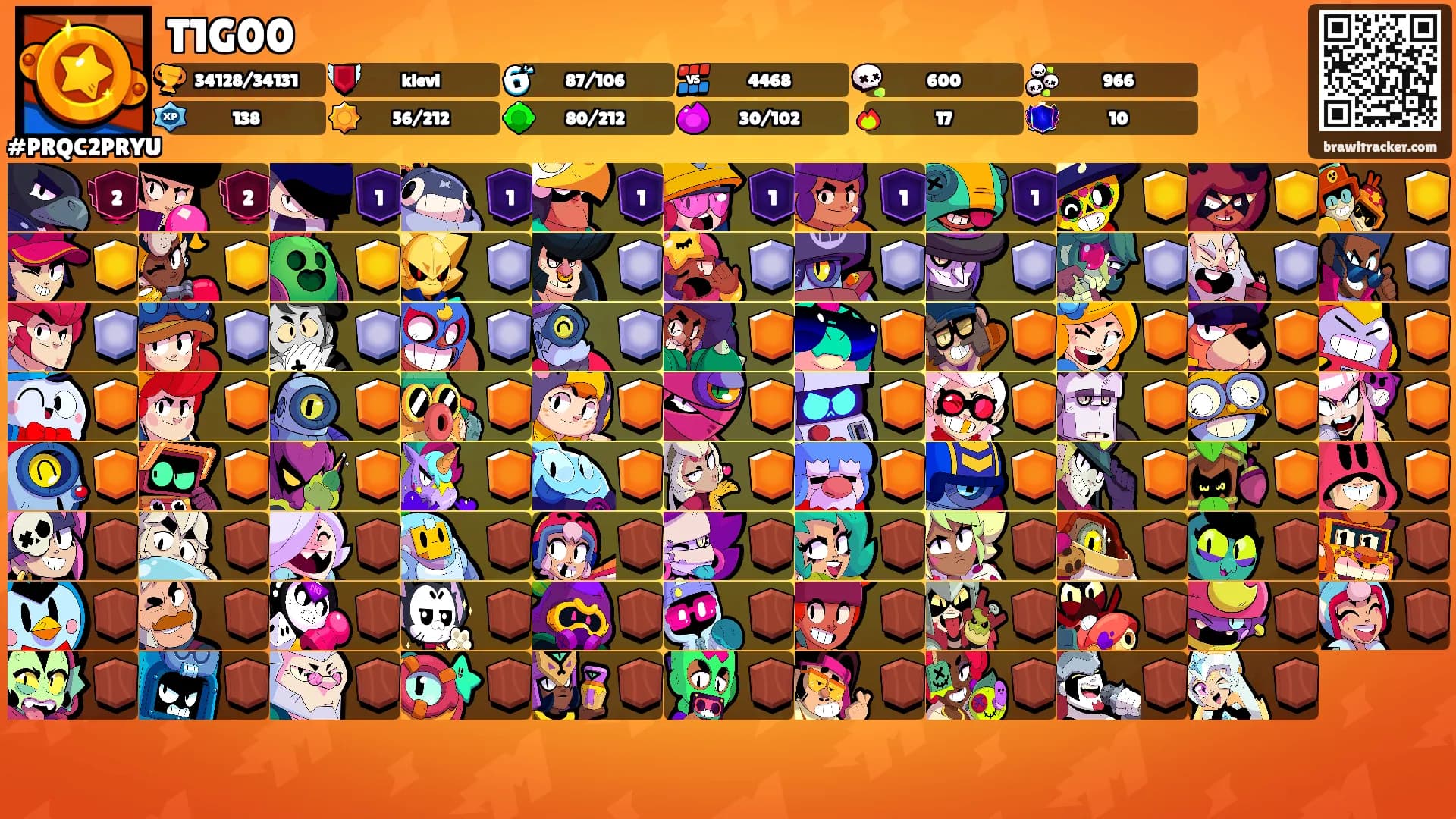 T1G00's Ranks