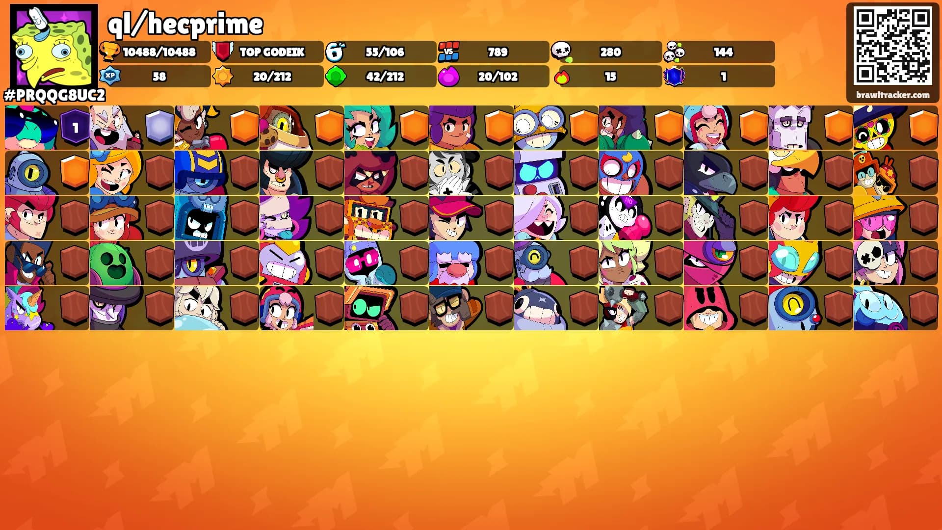 ql/hecprime's Ranks