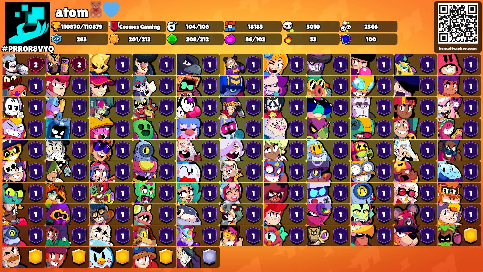 atom🧸💙's Ranks