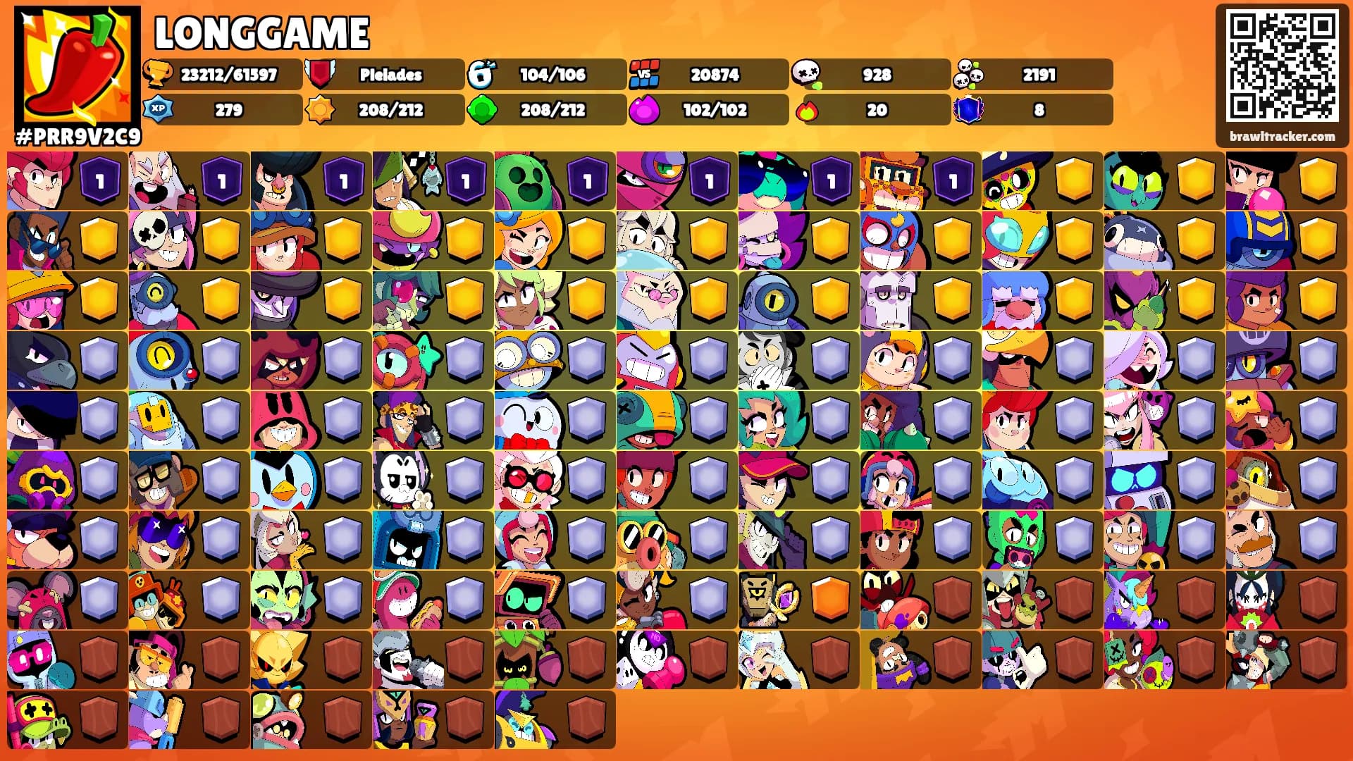 LONGGAME's Ranks