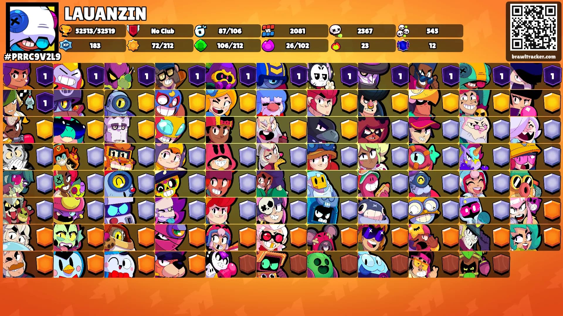 LAUANZIN's Ranks