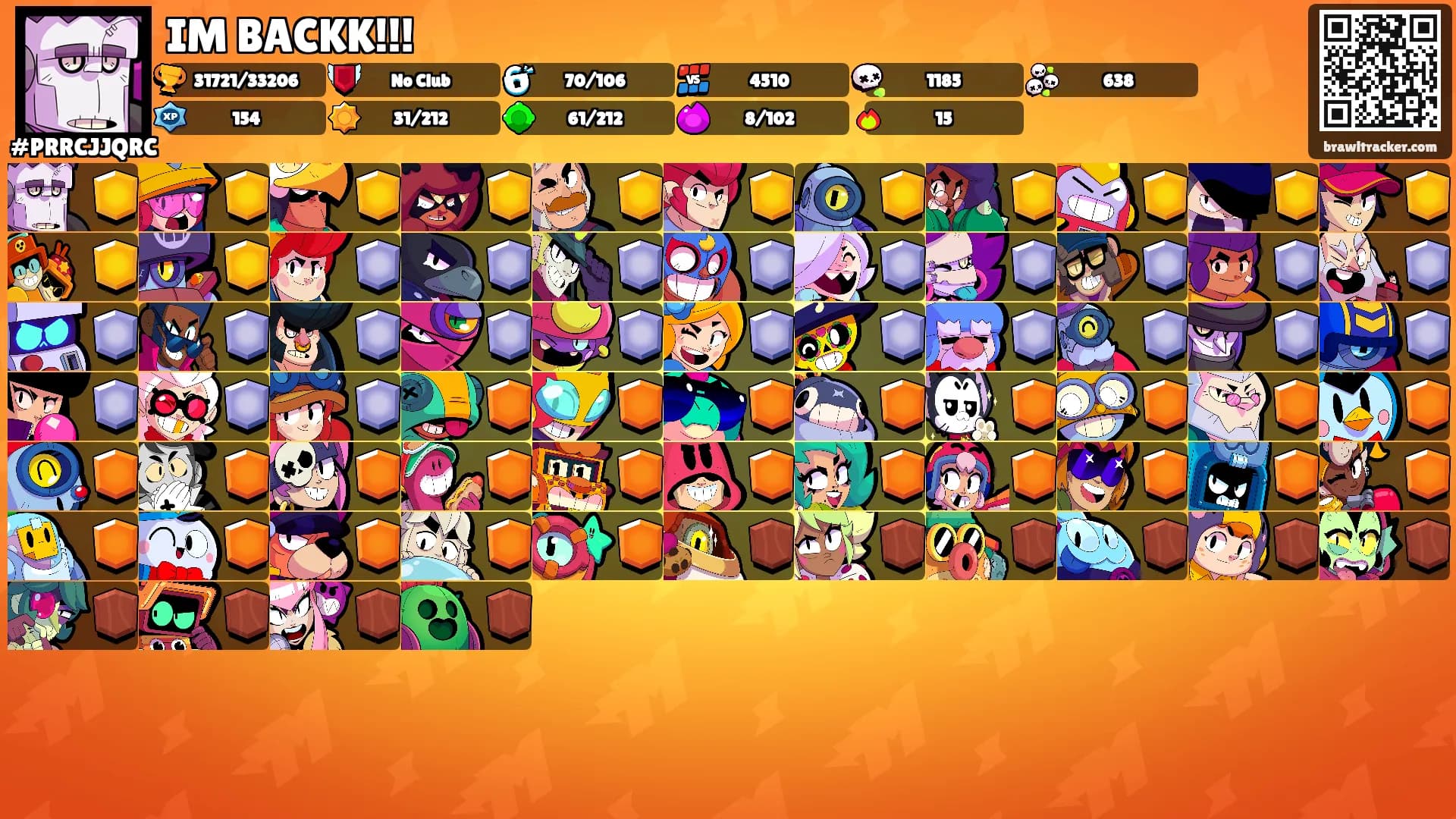 IM BACKK!!!'s Ranks