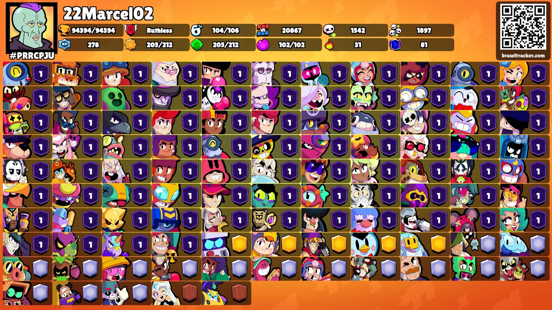22Marcel02's Ranks