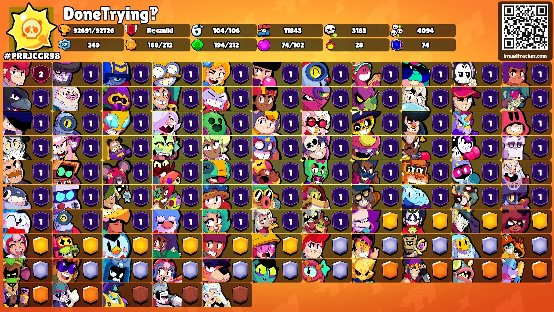 DoneTrying‽'s Ranks