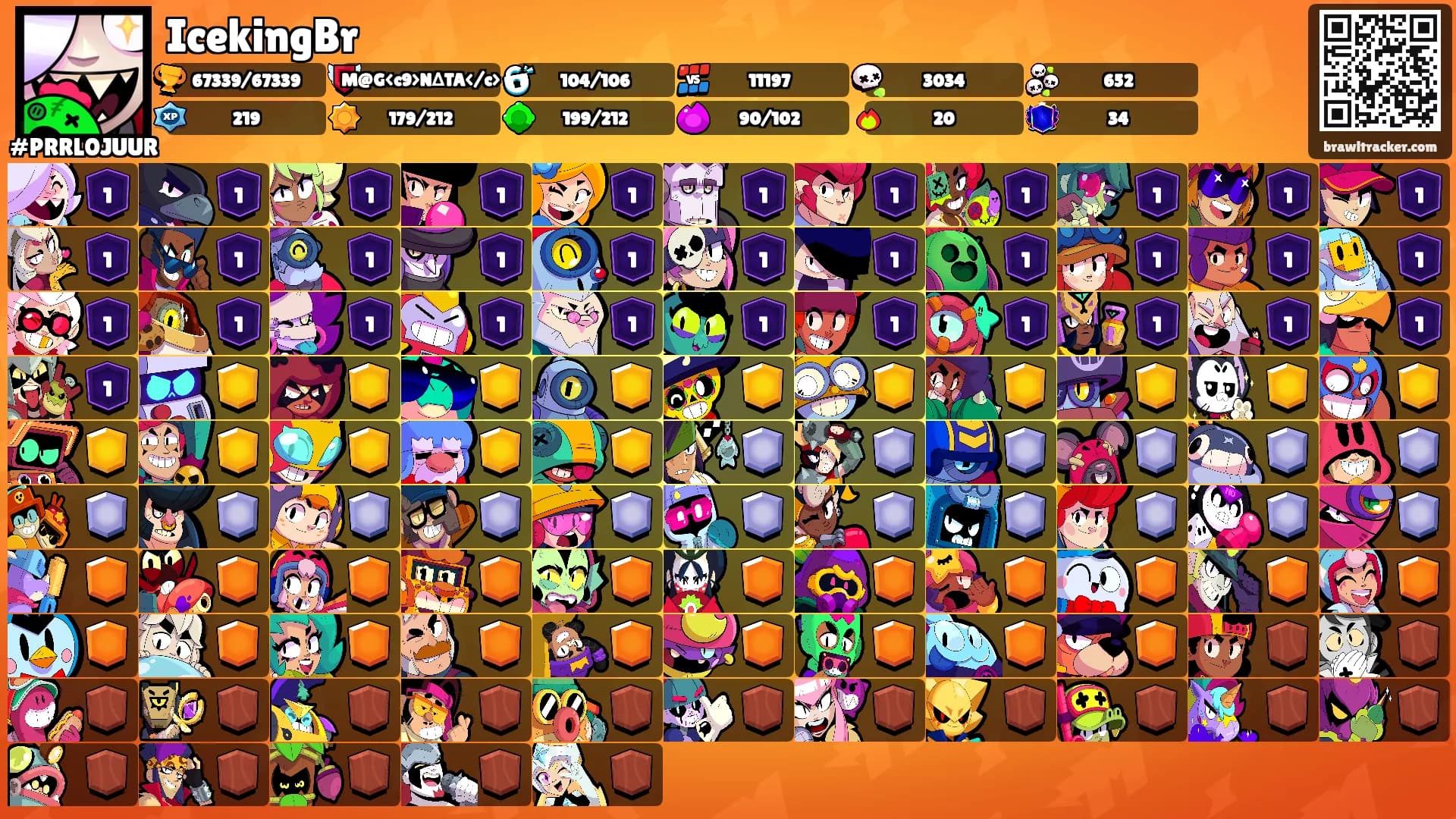 IcekingBr's Ranks