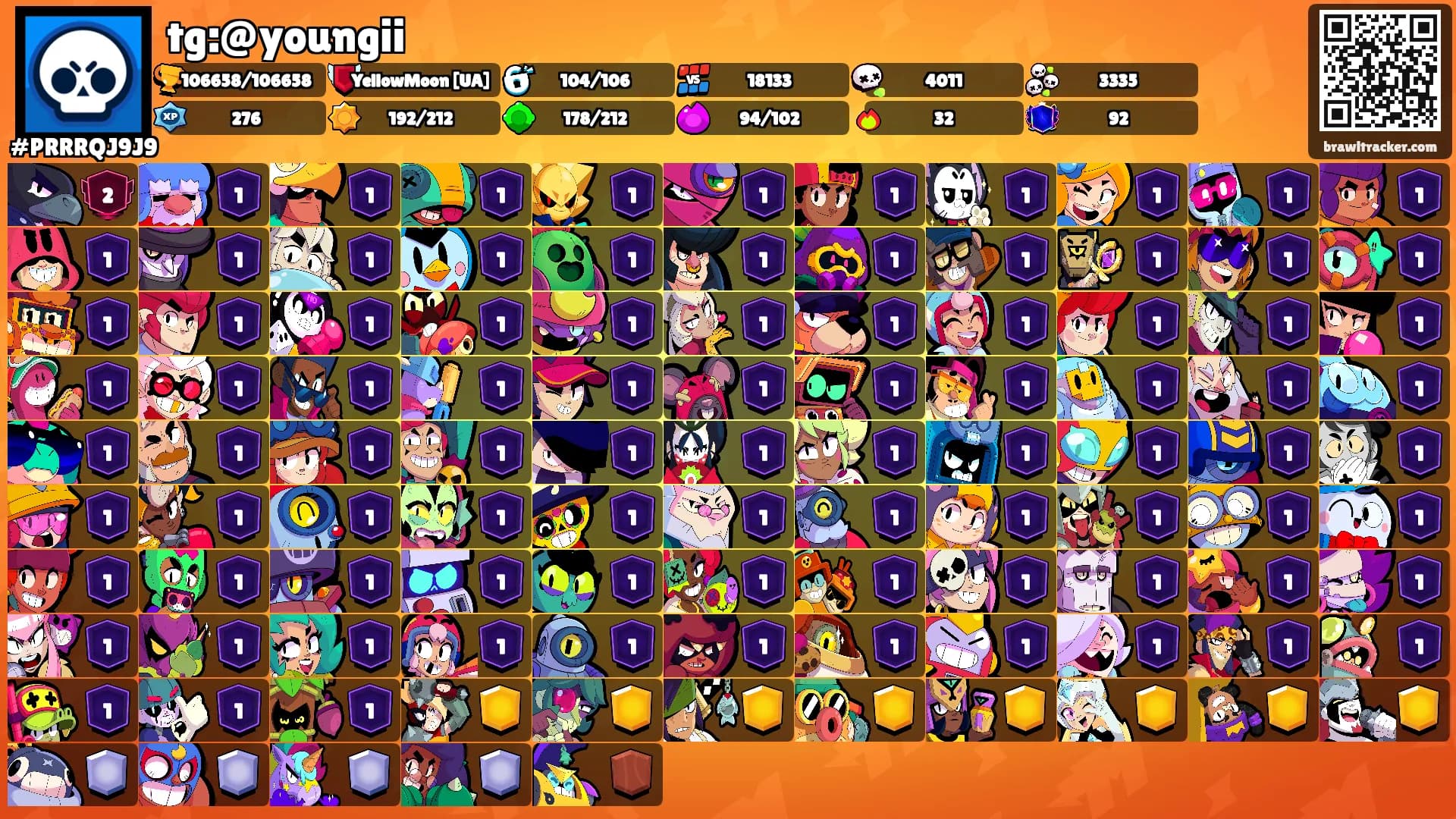 tg:@youngii's Ranks