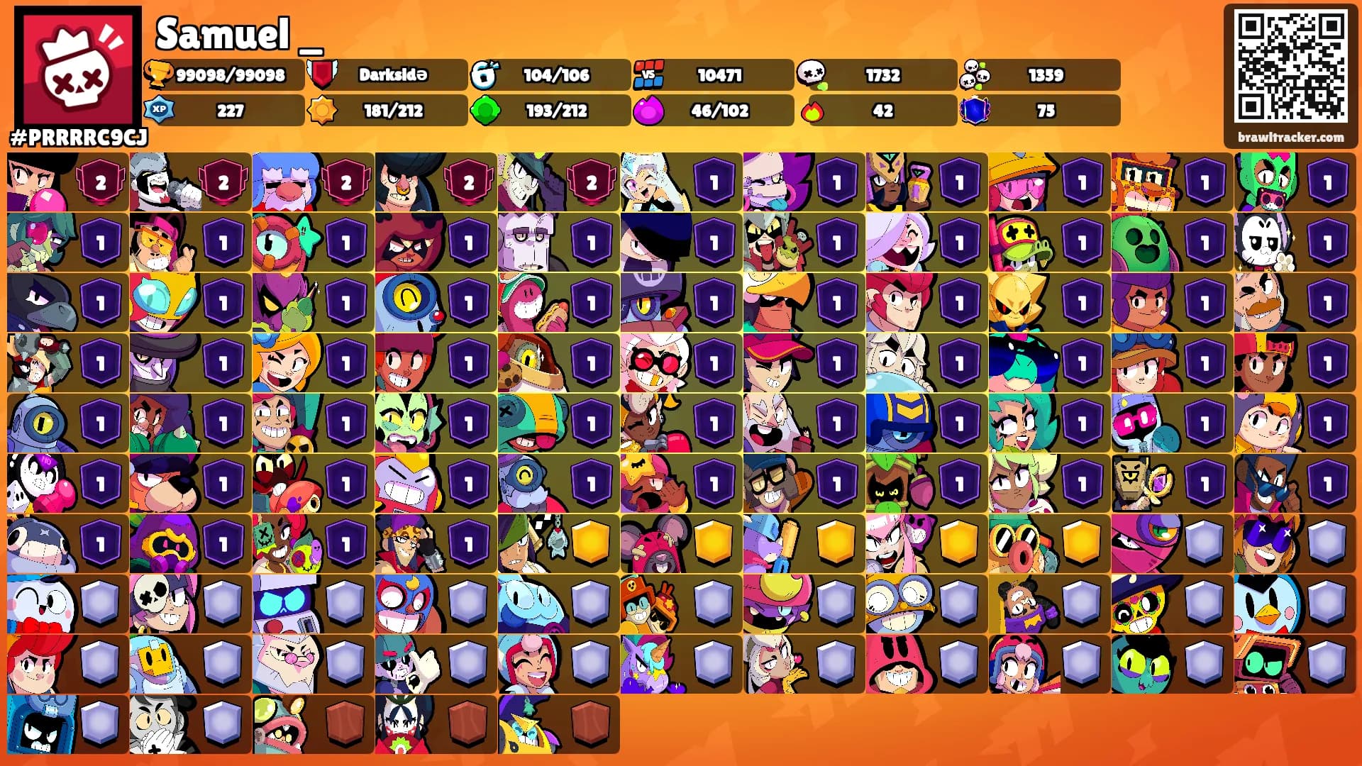 Samuel _'s Ranks