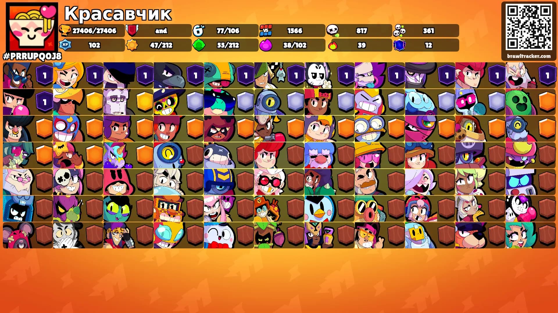 Красавчик's Ranks