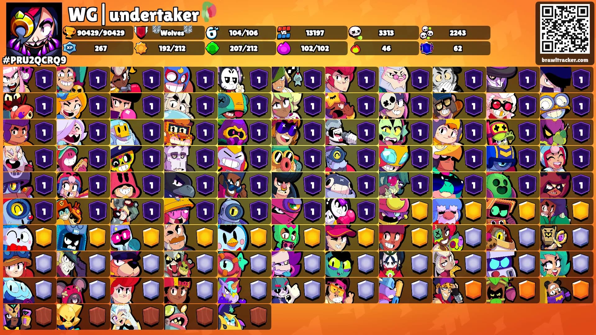 WG|undertaker🥀's Ranks